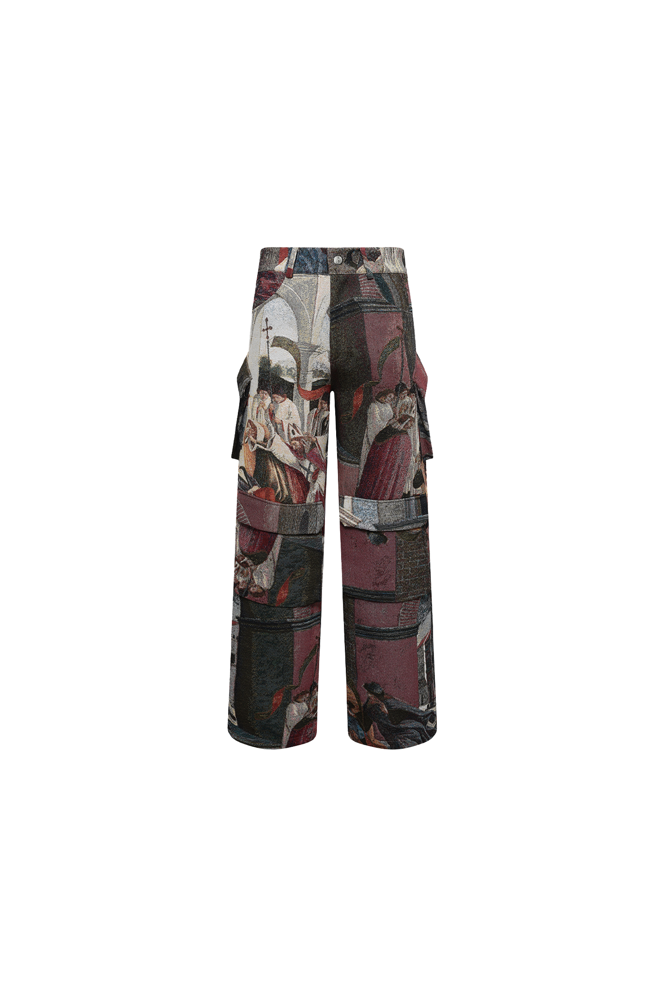 BIRTH OF ROYAL CHILD BORC ARTIST JACQUARD WEAVE CARGO PANTS