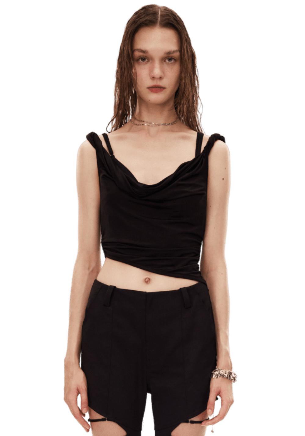 Acetate Two Piece Camisole - PSYLOS 1, Acetate Two Piece Camisole, T-Shirt, LEEWEI, PSYLOS 1