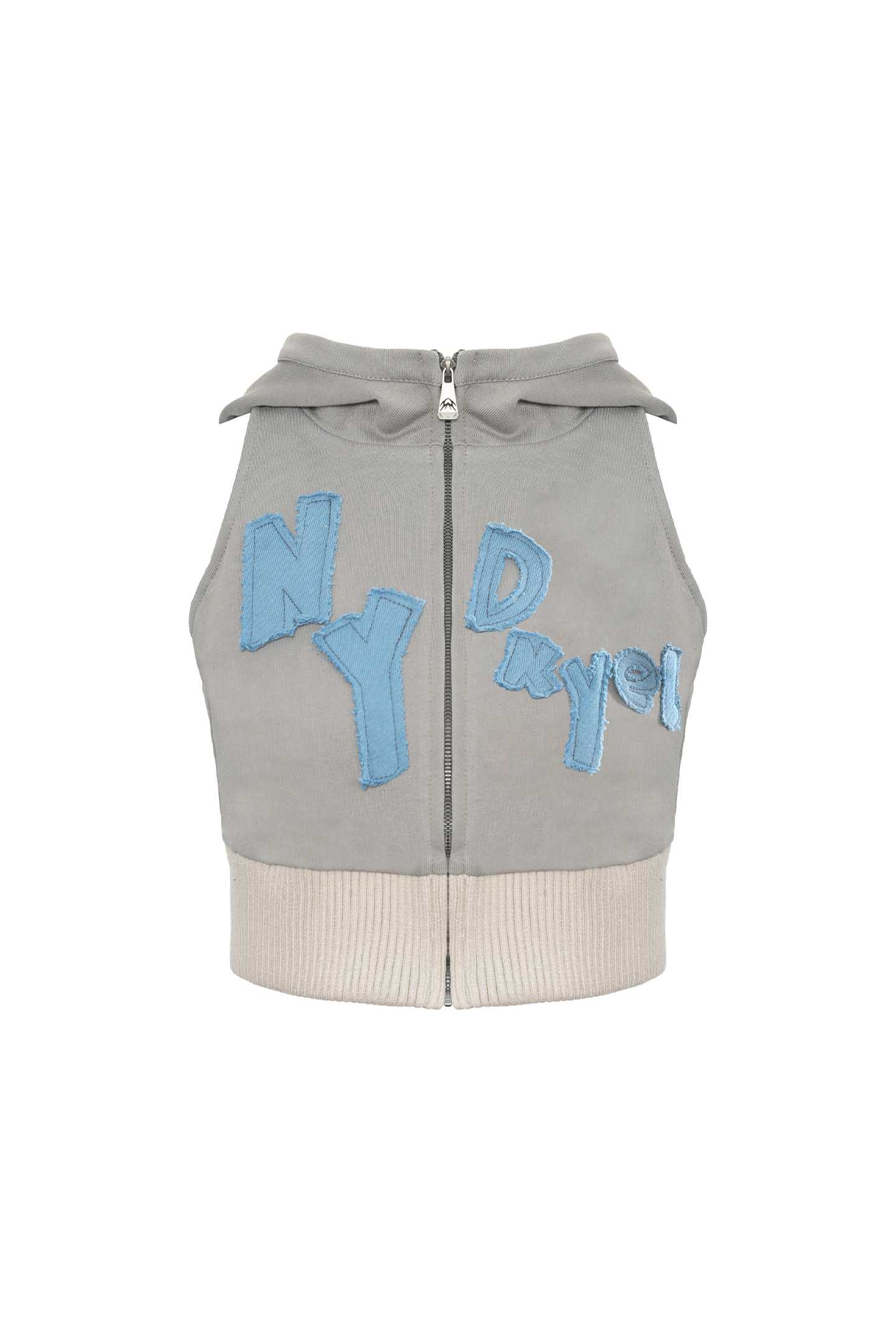 Grey Terry Hooded Sweatshirt Jacket - PSYLOS 1, Grey Terry Hooded Sweatshirt Jacket, Tank Top, NyDkyel, PSYLOS 1