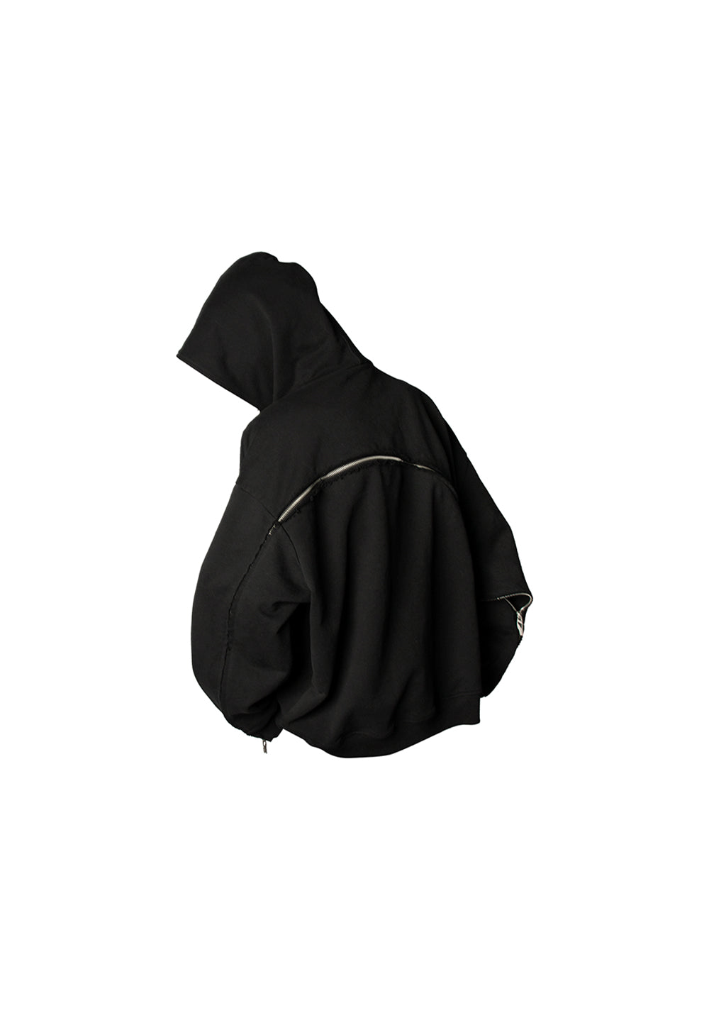 RELABEL丨Triple Zipper Detachable Crop Patchwork Multi-Wear Zip Sweatshirt - PSYLOS 1, RELABEL丨Triple Zipper Detachable Crop Patchwork Multi-Wear Zip Sweatshirt, Sweatshirts, RELABEL, PSYLOS 1