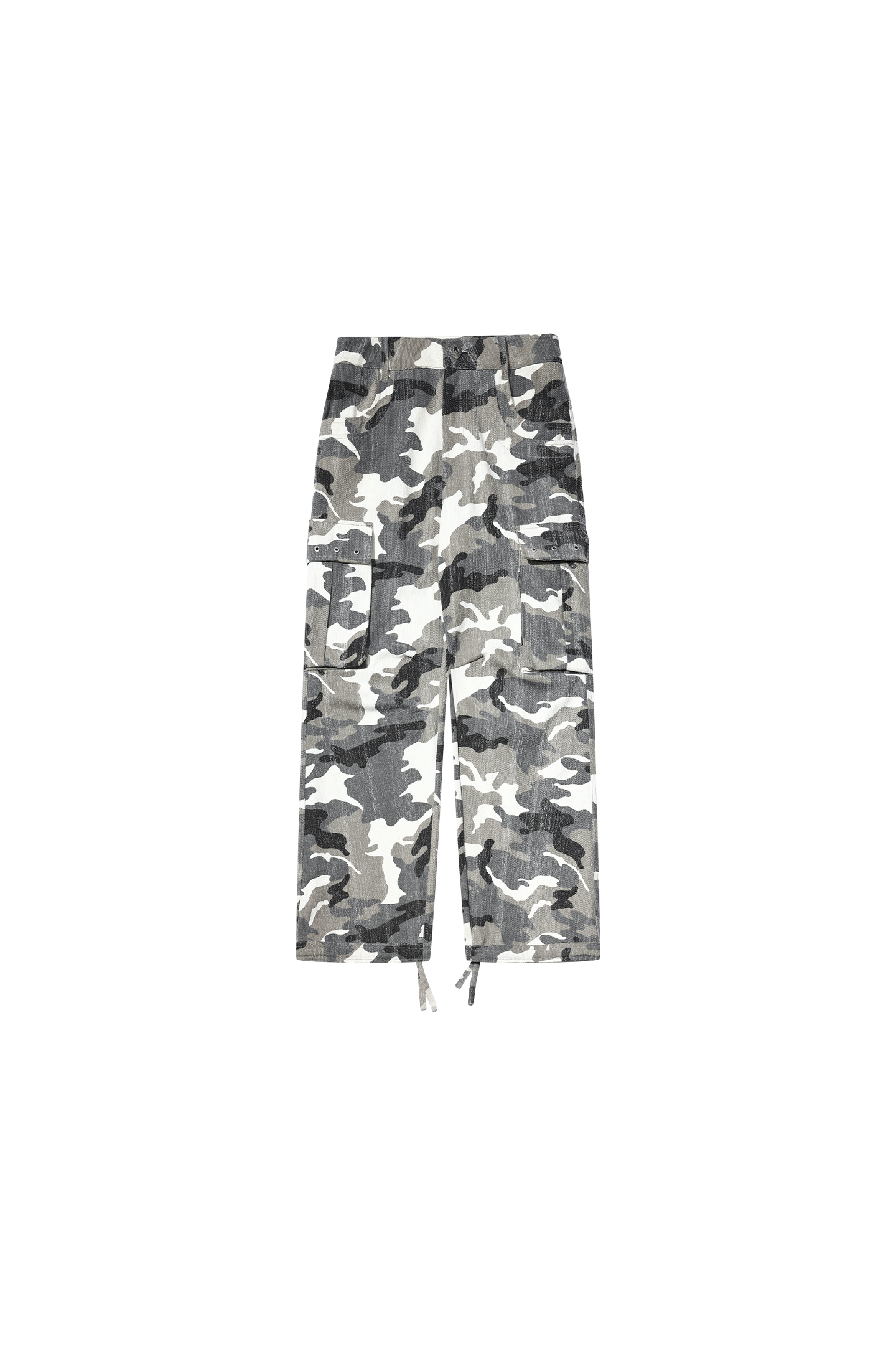 BEASTER Trendy Worn Camouflage Casual Pants