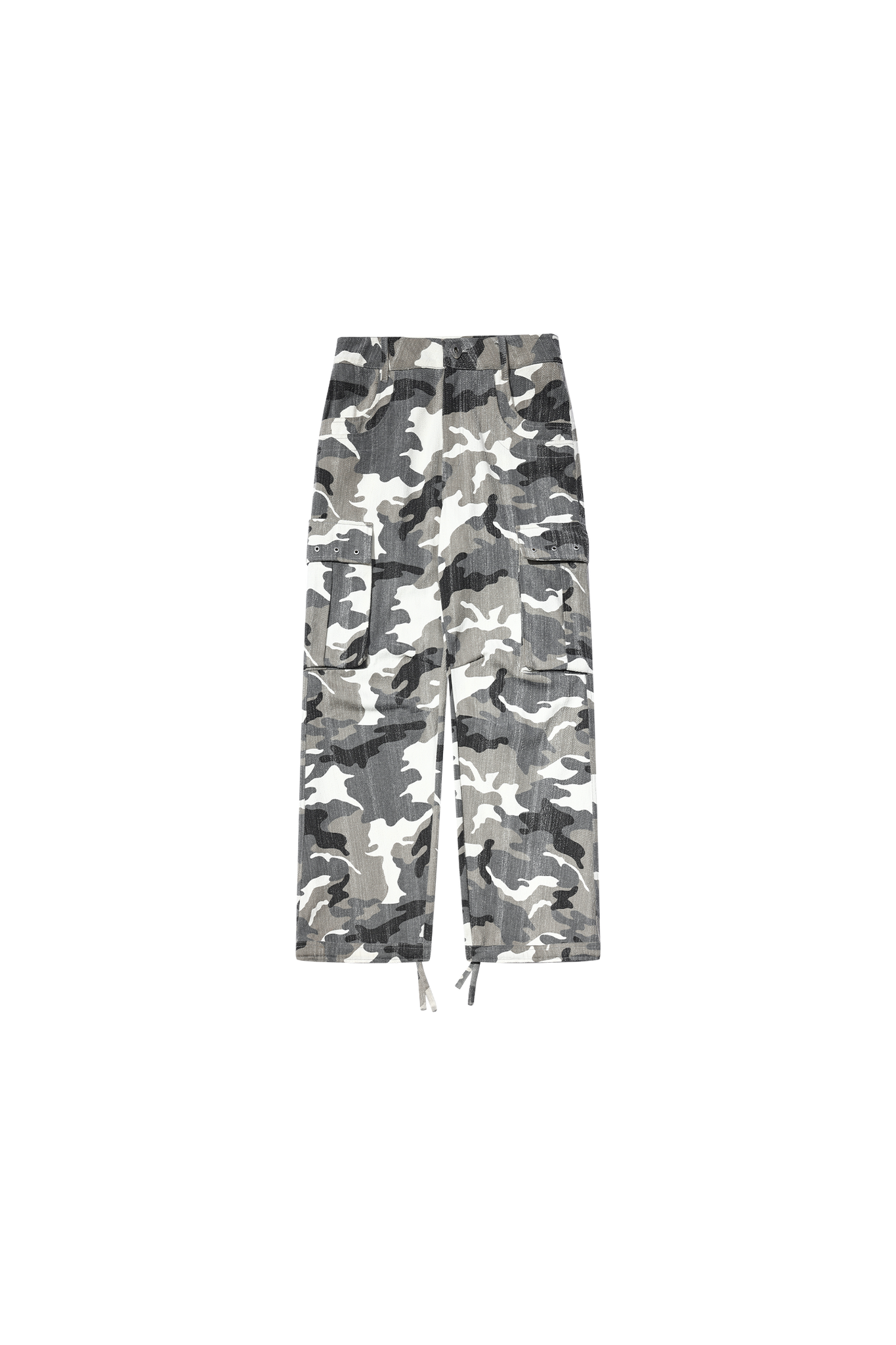 BEASTER Trendy Worn Camouflage Casual Pants