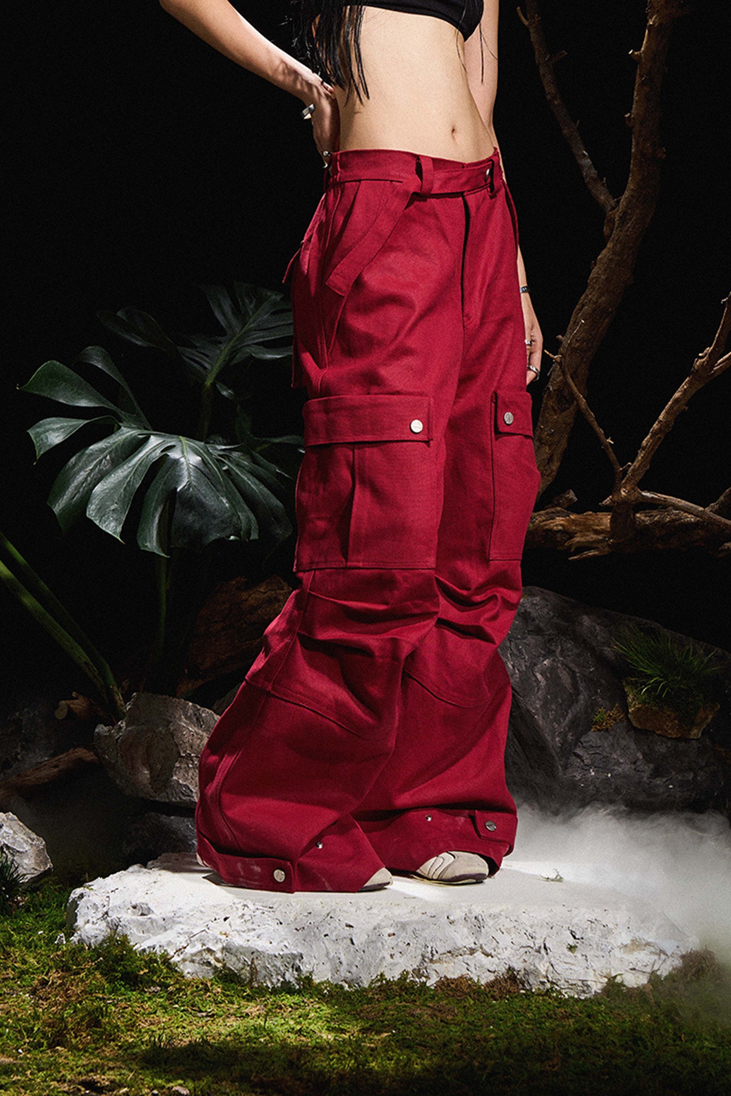 RELABEL丨Big Pocket Cargo Cannon Pants - PSYLOS 1, RELABEL丨Big Pocket Cargo Cannon Pants, Pants, RELABEL, PSYLOS 1