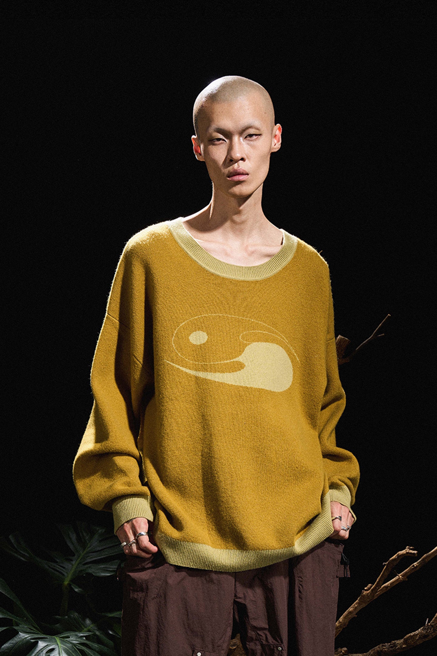 RELABEL丨Transform Tai Chi Oversized Wool Sweater - PSYLOS 1, RELABEL丨Transform Tai Chi Oversized Wool Sweater, Sweater, RELABEL, PSYLOS 1