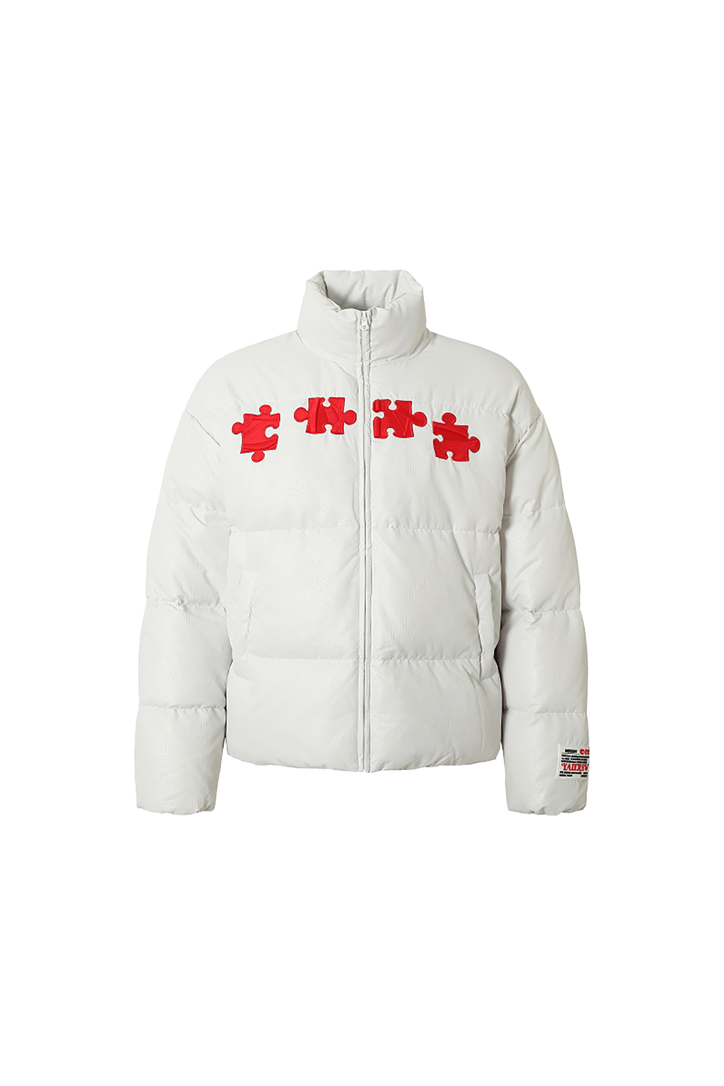 YADcrew | 3D Geometric Embroidery Down Jacket - PSYLOS 1, YADcrew | 3D Geometric Embroidery Down Jacket, Down Jacket, YADcrew•JAPAN, PSYLOS 1