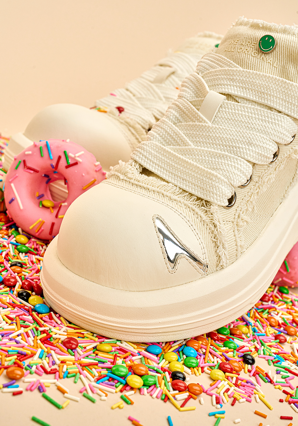 SMILEY丨Beluga Series-White - PSYLOS 1, SMILEY丨Beluga Series-White, Chunky Sneakers, SMILEY•JAPAN, PSYLOS 1