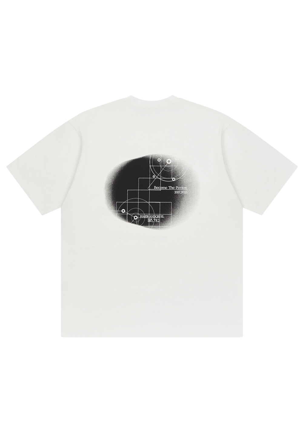Geometric Gradient Print T-Shirt - PSYLOS 1, Geometric Gradient Print T-Shirt, T-Shirt, HARSH AND CRUEL, PSYLOS 1