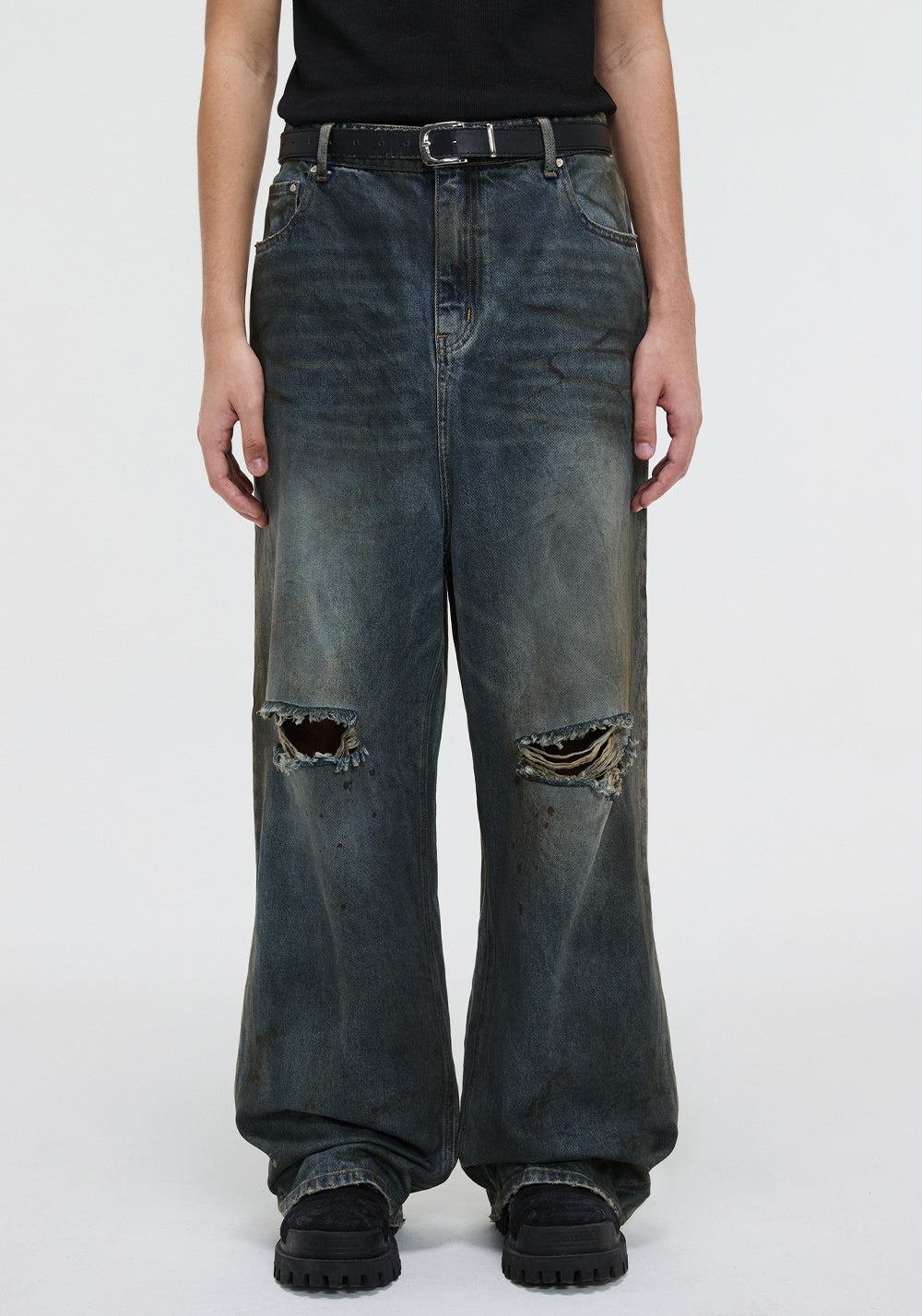 PCLP Washed Denim Jeans