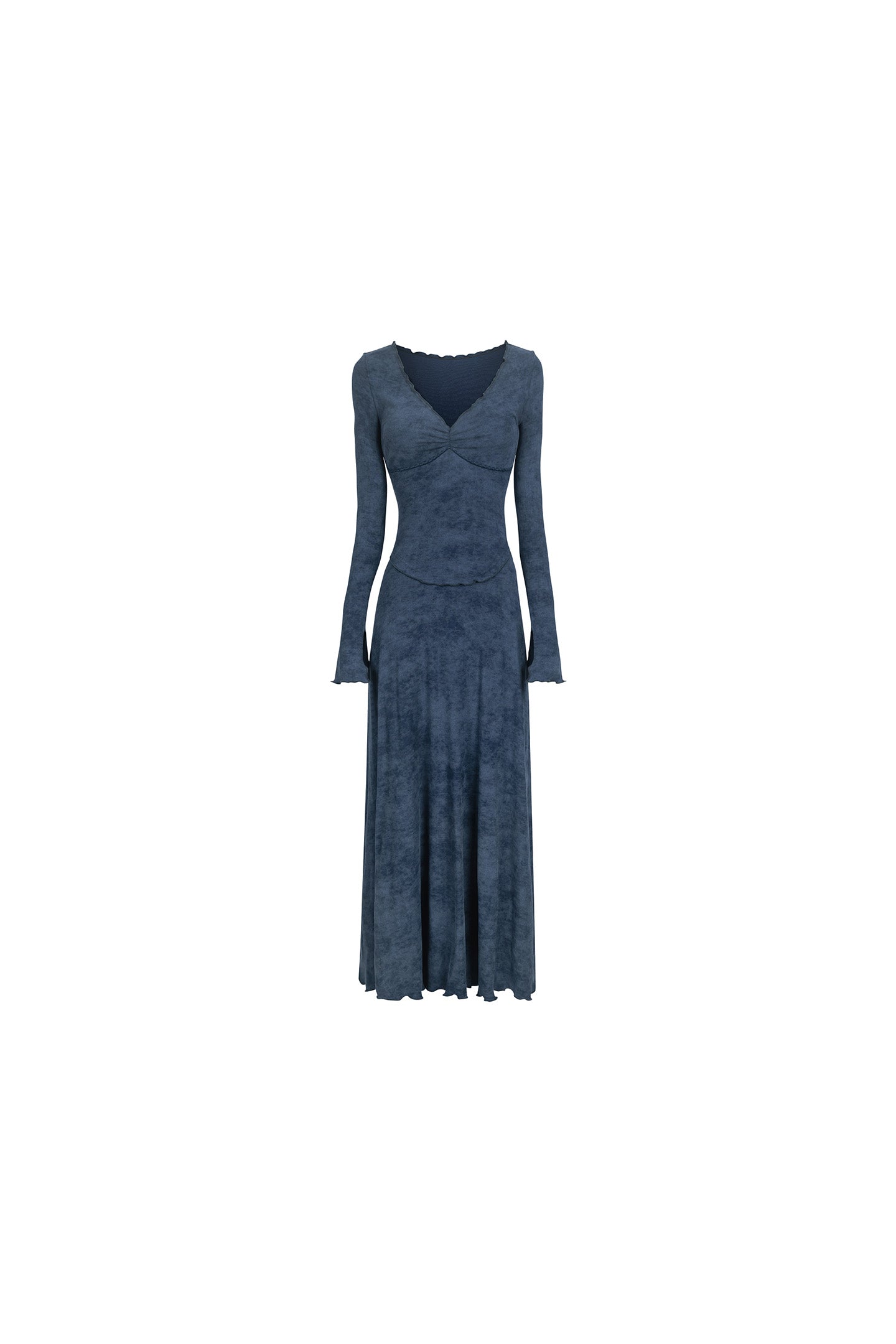 V-Neck Knitted Casual Sexy Temperament Dress