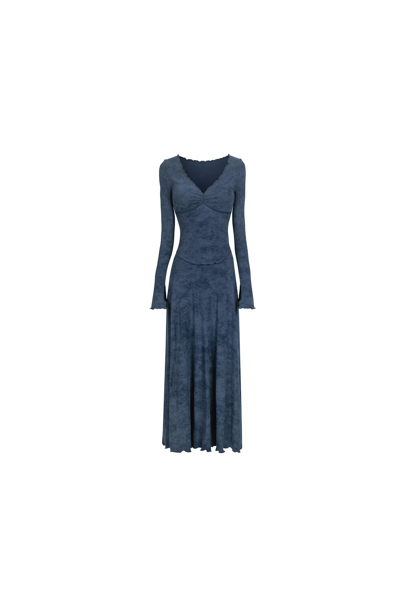 V-Neck Knitted Casual Sexy Temperament Dress