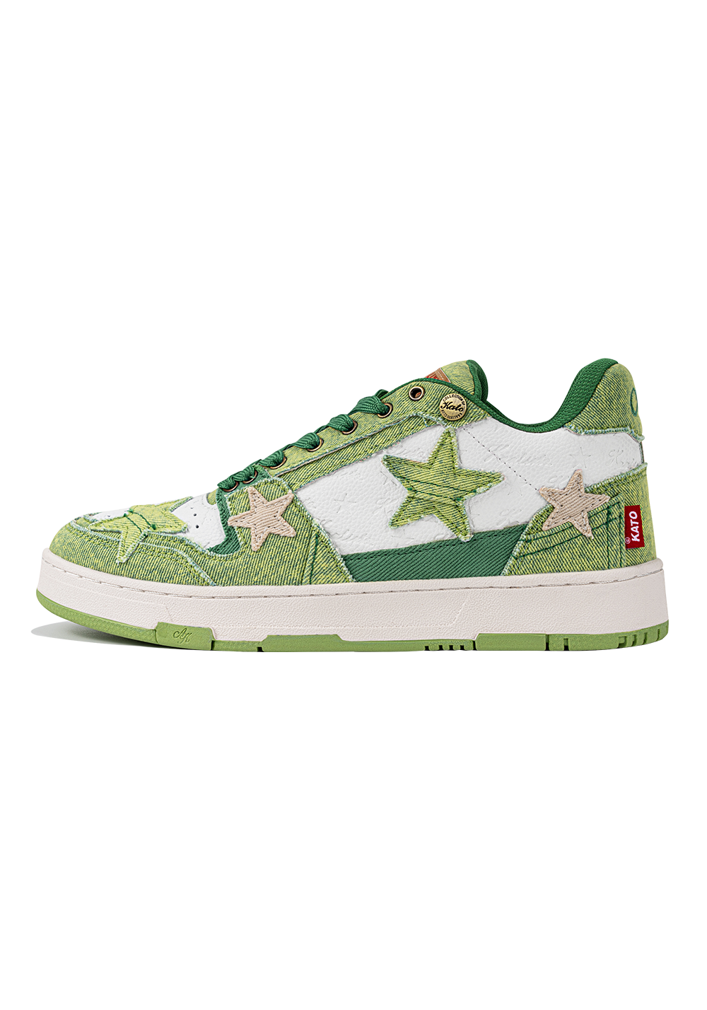 Retro Star Sneakers - Avocado - PSYLOS 1, Retro Star Sneakers - Avocado, Shoes, KAALIXTO, PSYLOS 1