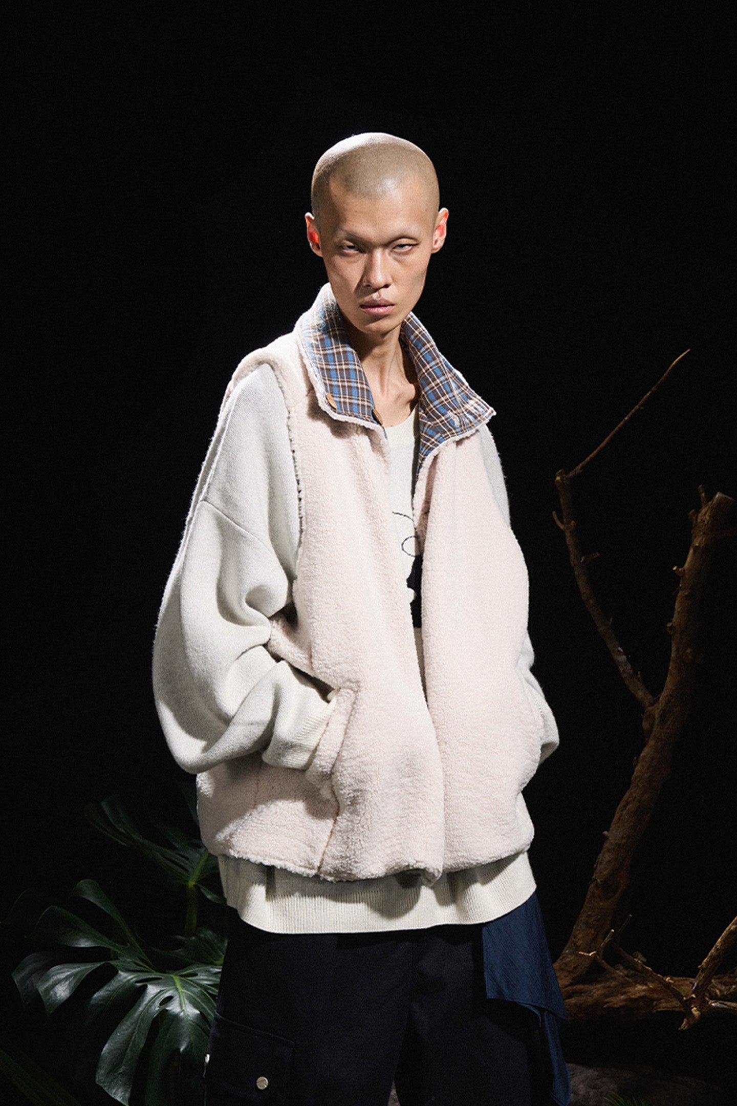 RELABEL丨Double-faced Sherpa Vest - PSYLOS 1, RELABEL丨Double-faced Sherpa Vest, Vest, RELABEL, PSYLOS 1