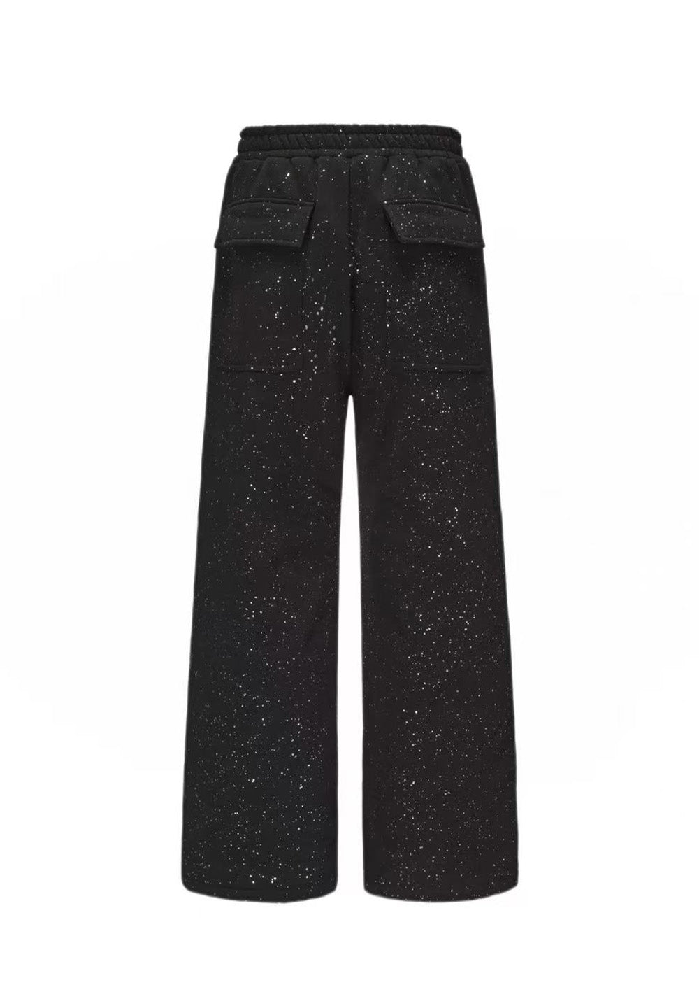 Disark│Silver Glitter Pentagram Sweatpants - PSYLOS 1, Disark│Silver Glitter Pentagram Sweatpants, Pants, Disark, PSYLOS 1