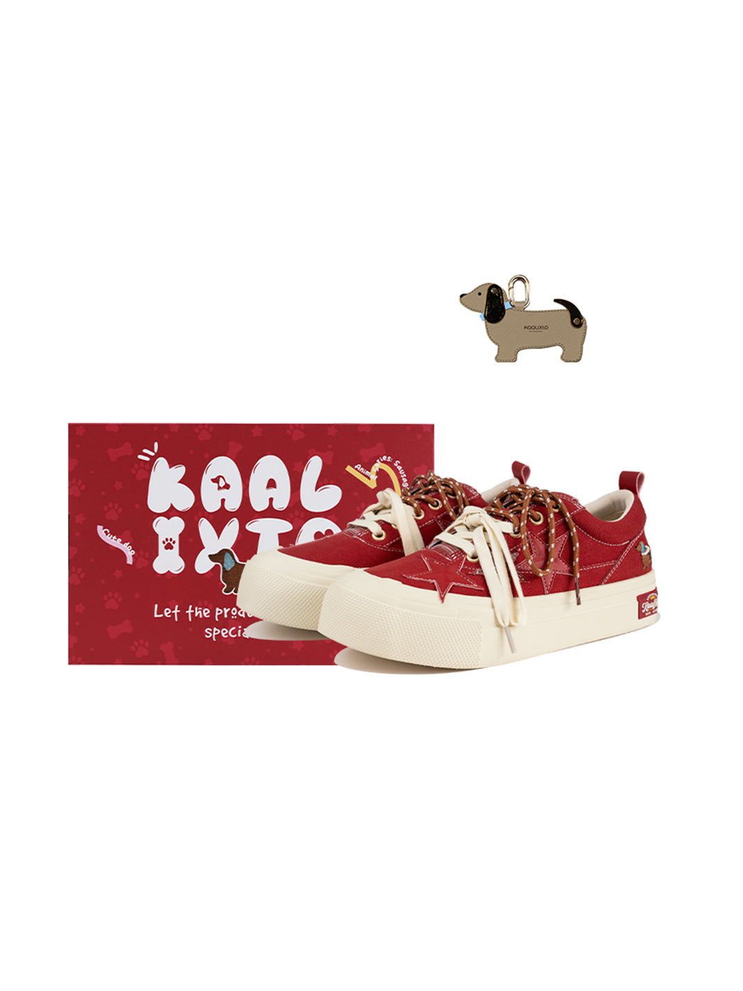 KAALIXTO | Dachshund Star Canvas Platform Sneakers - PSYLOS 1, KAALIXTO | Dachshund Star Canvas Platform Sneakers, Skate Shoes, KAALIXTO•JAPAN, PSYLOS 1