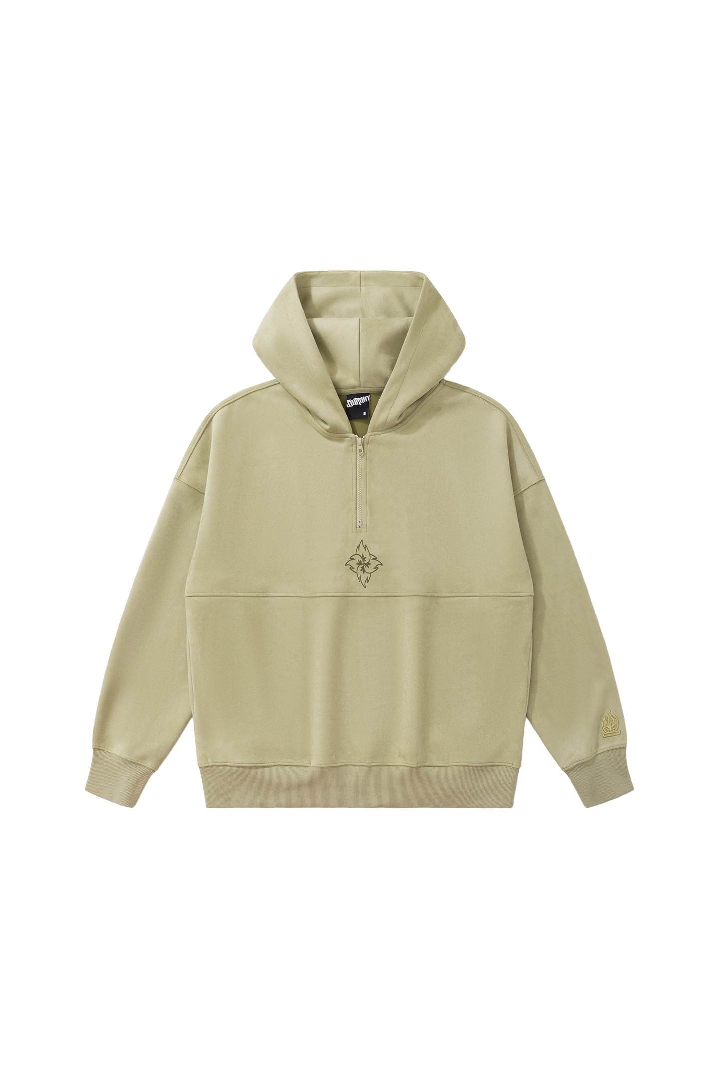 BURNIN Flame Dart Suede Hooded Sweatshirt - PSYLOS 1, BURNIN Flame Dart Suede Hooded Sweatshirt, Hoodie, Burnin, PSYLOS 1