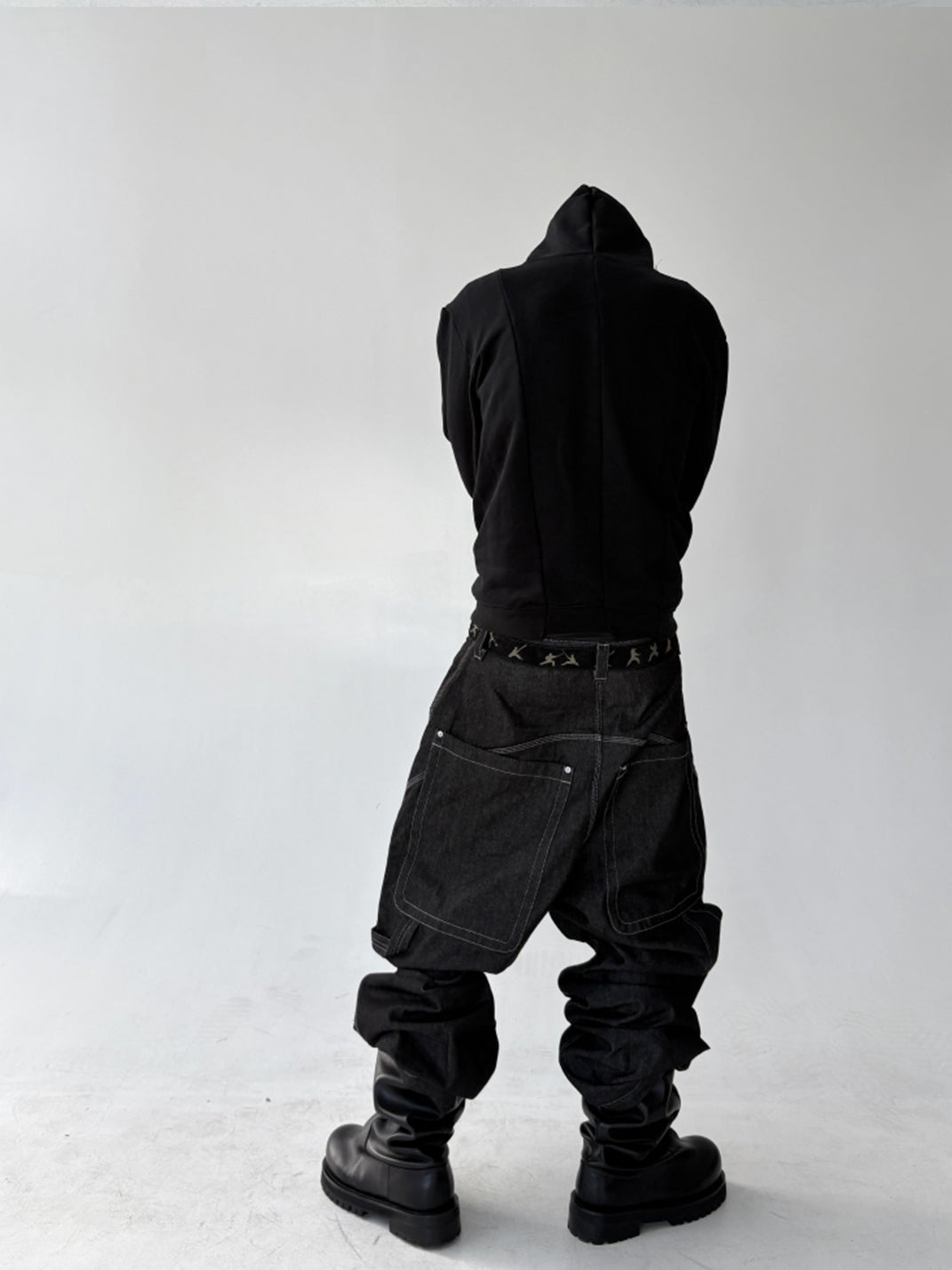 GOJOYJINNI | Large Pocket Straight Baggy Jeans - PSYLOS 1, GOJOYJINNI | Large Pocket Straight Baggy Jeans, Jeans, GOJOYJINNI, PSYLOS 1