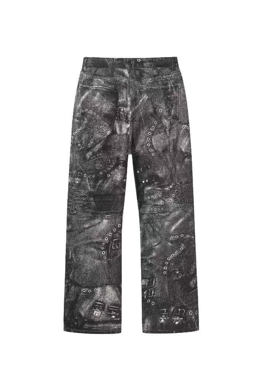 REGEN ZONE丨RIOT Structured Waxed Silhouette Pants - PSYLOS 1, REGEN ZONE丨RIOT Structured Waxed Silhouette Pants, Pants, REGEN ZONE•JAPAN, PSYLOS 1