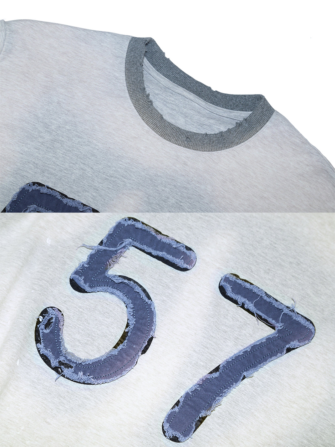 TREclub | Layered Patch Washed Long Sleeve Tee - PSYLOS 1, TREclub | Layered Patch Washed Long Sleeve Tee, T-Shirt, TREclub•JAPAN, PSYLOS 1