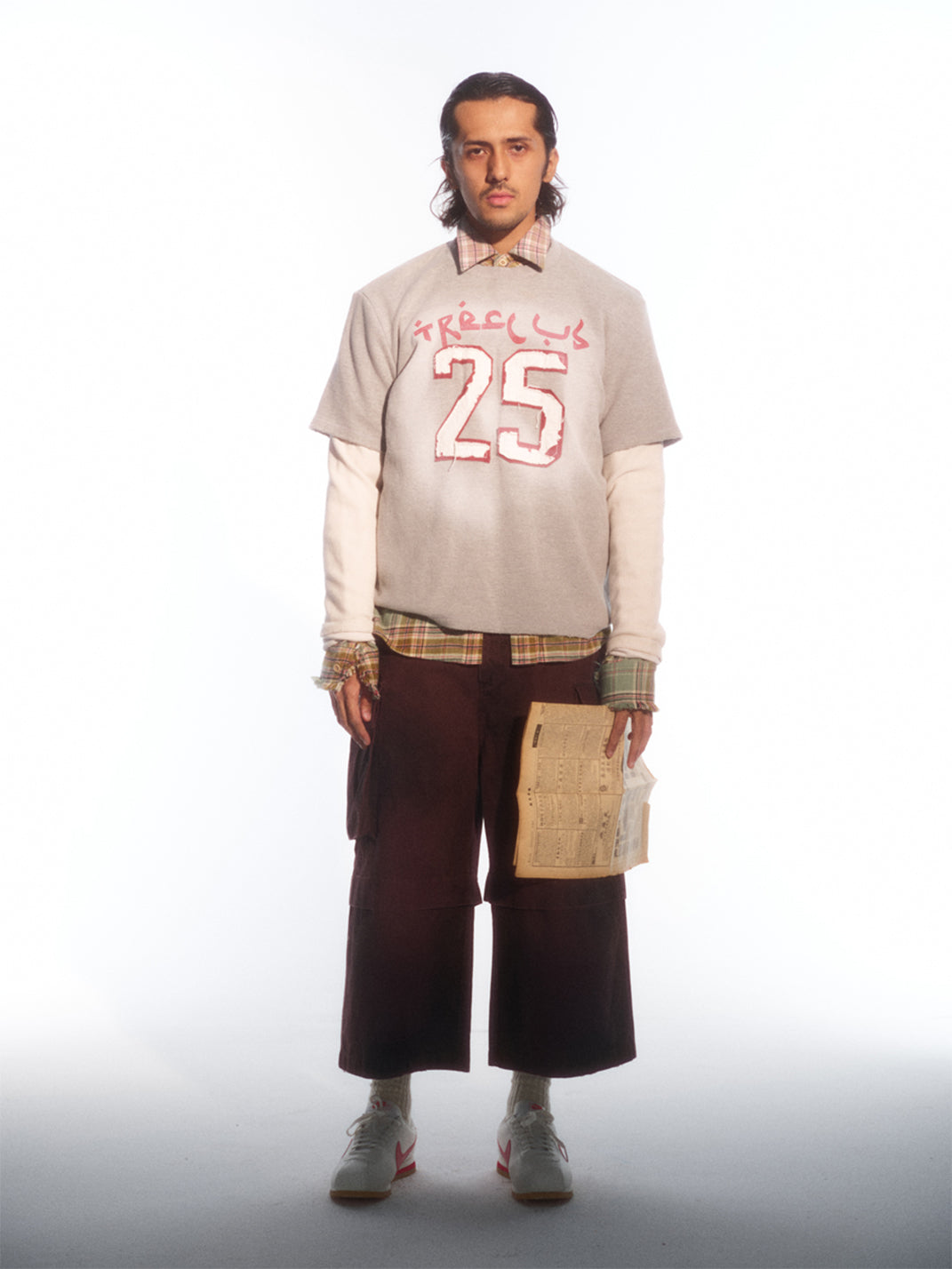 TREclub | Layered Look Long Sleeve T-Shirt - PSYLOS 1, TREclub | Layered Look Long Sleeve T-Shirt, T-Shirt, TREclub•JAPAN, PSYLOS 1