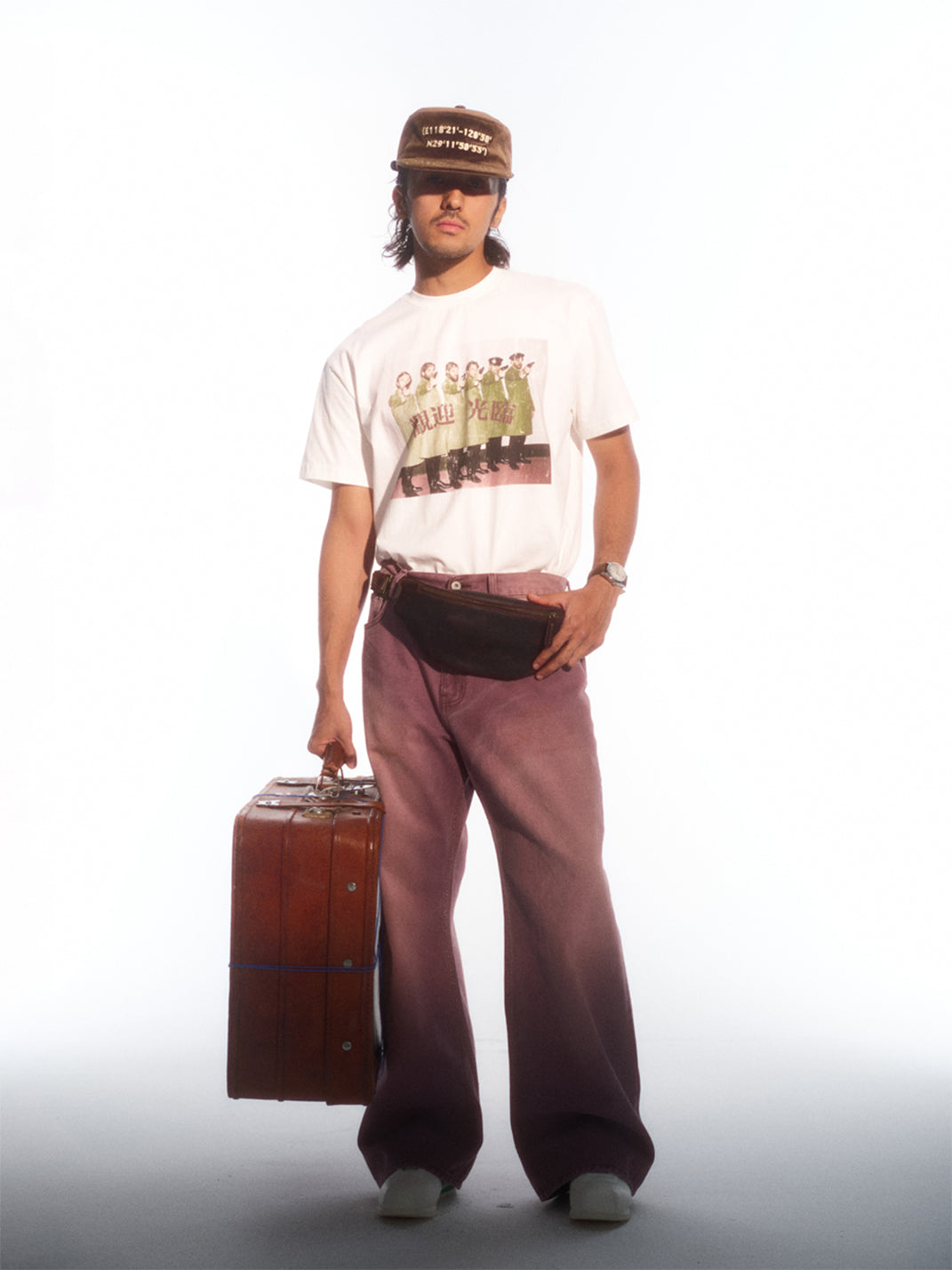 TREclub | Welcome Vintage Stitch T-Shirt - PSYLOS 1, TREclub | Welcome Vintage Stitch T-Shirt, T-Shirt, TREclub•JAPAN, PSYLOS 1