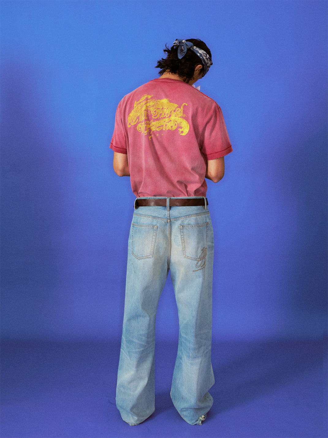 TREclub | Washed Blue Denim Jeans - PSYLOS 1, TREclub | Washed Blue Denim Jeans, Jeans, TREclub•JAPAN, PSYLOS 1