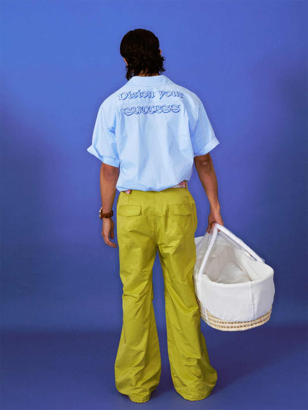 TREclub | Blue Striped Short Sleeve Shirt - PSYLOS 1, TREclub | Blue Striped Short Sleeve Shirt, T-Shirt, TREclub•JAPAN, PSYLOS 1