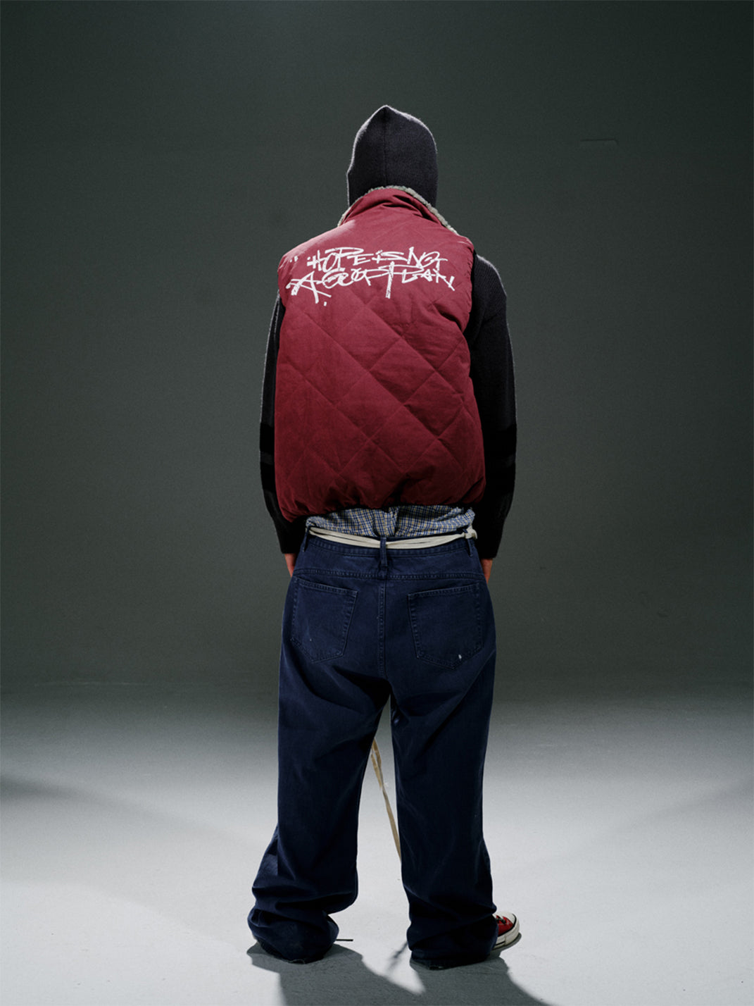 TREclub | Floral Leopard Print Reversible Vest - PSYLOS 1, TREclub | Floral Leopard Print Reversible Vest, Vest, TREclub•JAPAN, PSYLOS 1