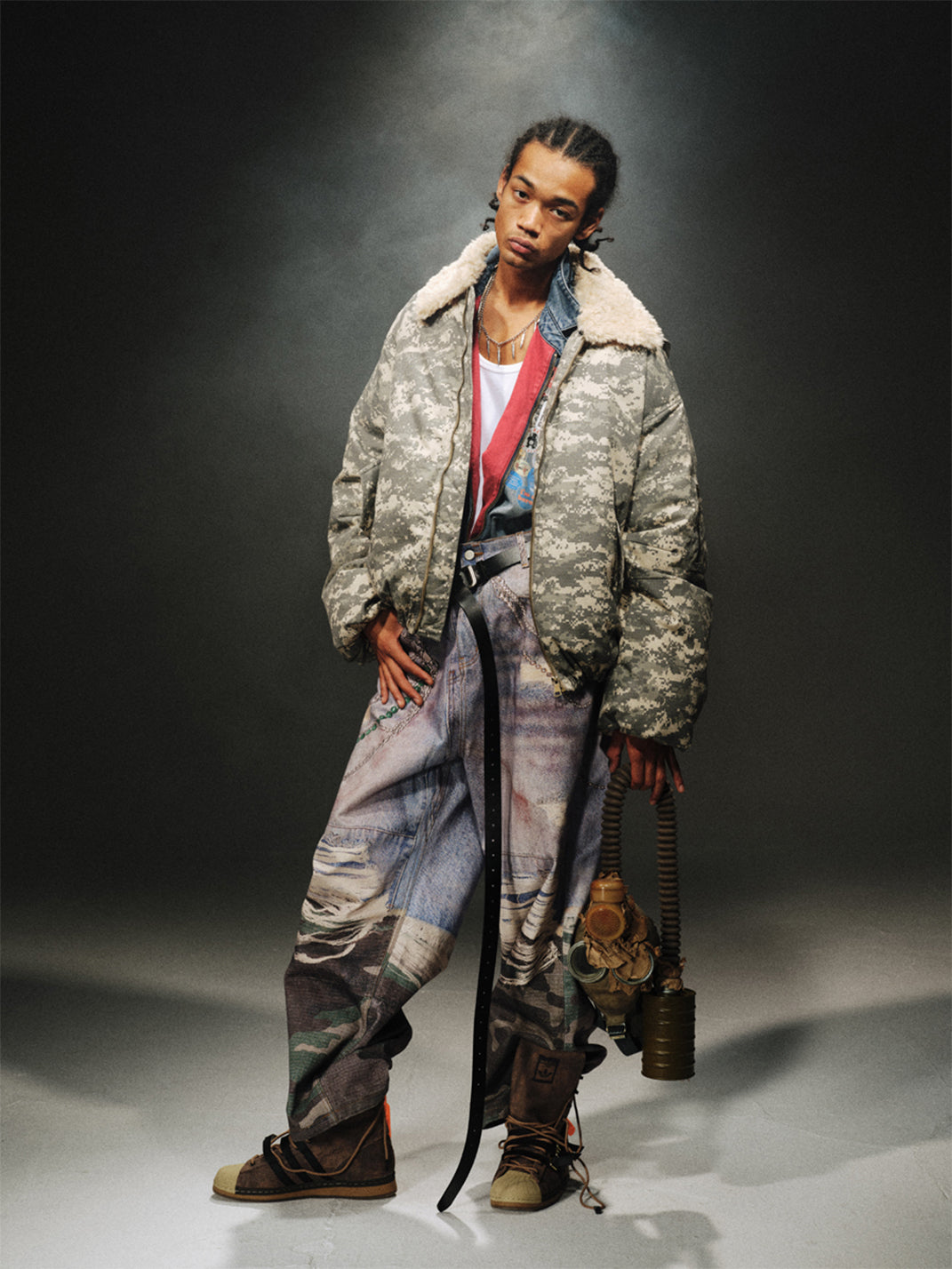 TREclub | Fur Collar Camo Parka - PSYLOS 1, TREclub | Fur Collar Camo Parka, Jackets, TREclub•JAPAN, PSYLOS 1