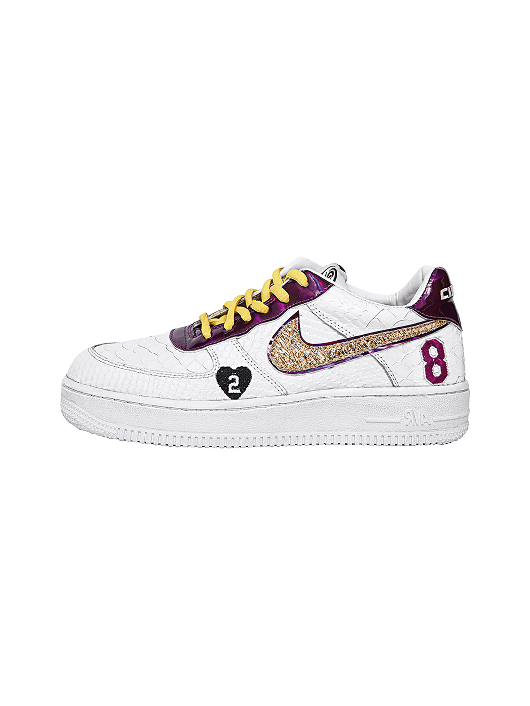 CIRCLECUSTOM丨 AF1“Soul Faith”Series  [Lakers Dynasty]  Customization - PSYLOS 1, CIRCLECUSTOM丨 AF1“Soul Faith”Series  [Lakers Dynasty]  Customization, Canvas Sneakers, CIRCLECUSTOM, PSYLOS 1