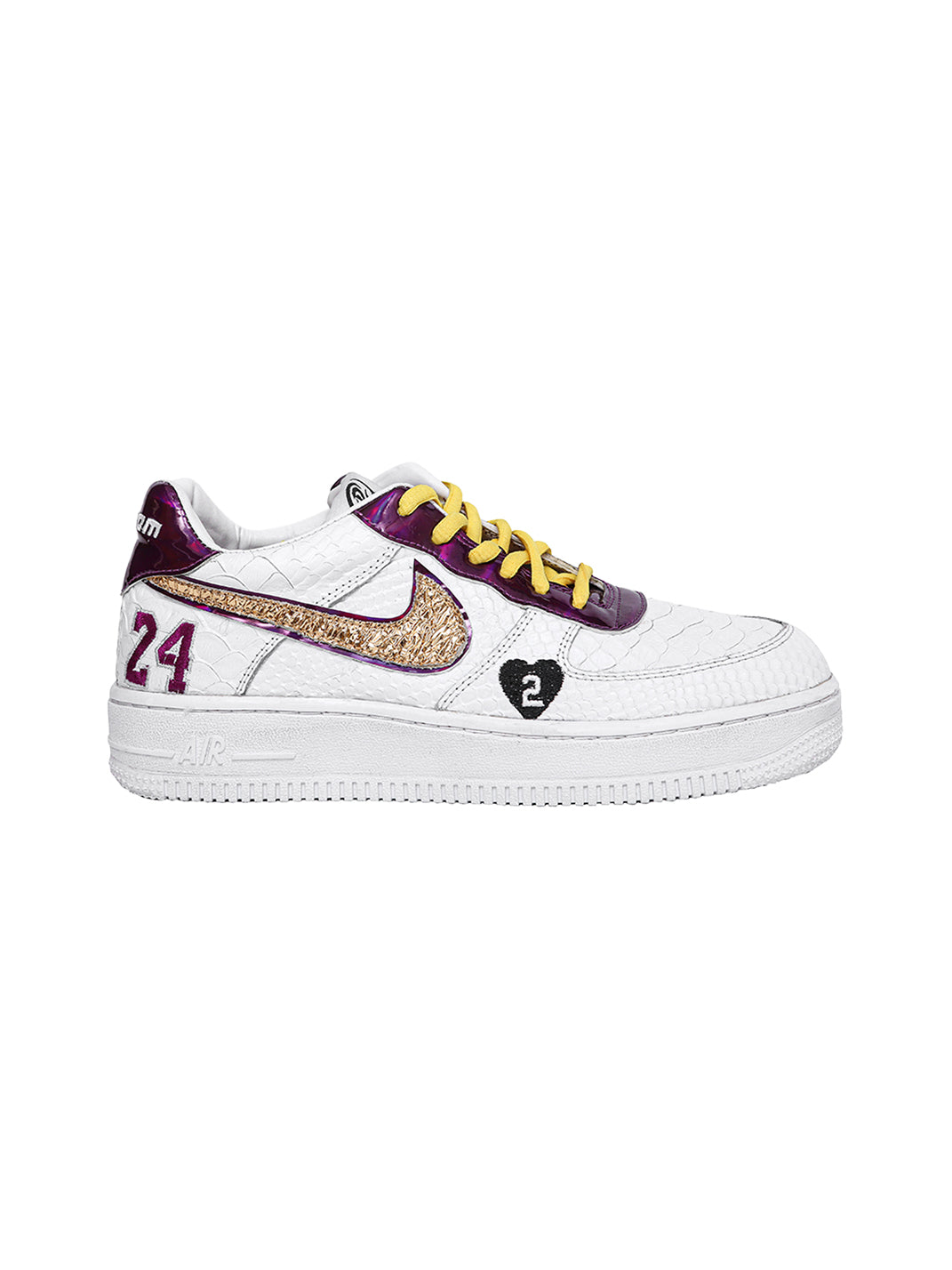 CIRCLECUSTOM丨 AF1“Soul Faith”Series  [Lakers Dynasty]  Customization - PSYLOS 1, CIRCLECUSTOM丨 AF1“Soul Faith”Series  [Lakers Dynasty]  Customization, Canvas Sneakers, CIRCLECUSTOM, PSYLOS 1