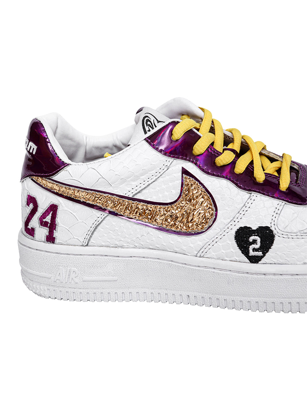 CIRCLECUSTOM丨 AF1“Soul Faith”Series  [Lakers Dynasty]  Customization - PSYLOS 1, CIRCLECUSTOM丨 AF1“Soul Faith”Series  [Lakers Dynasty]  Customization, Canvas Sneakers, CIRCLECUSTOM, PSYLOS 1
