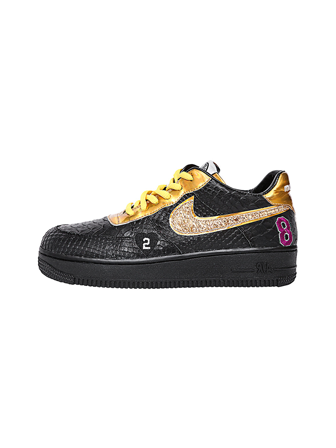 CIRCLECUSTOM丨 AF1“Soul Faith”Series  [black Manba]  Customization - PSYLOS 1, CIRCLECUSTOM丨 AF1“Soul Faith”Series  [black Manba]  Customization, Canvas Sneakers, CIRCLECUSTOM, PSYLOS 1