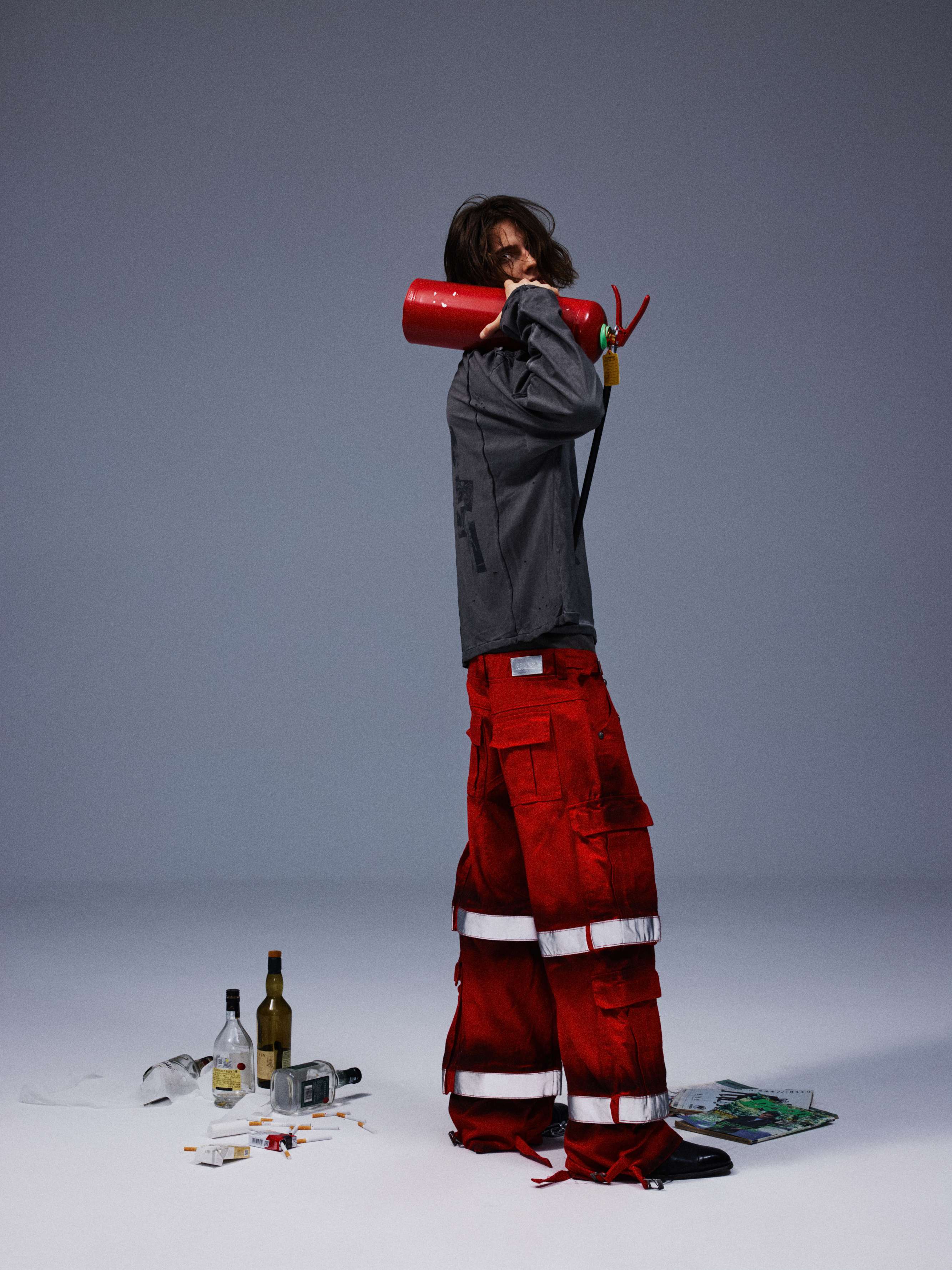 TecNineGroup丨DROP2 LABOURER CARGO PANTS - PSYLOS 1, TecNineGroup丨DROP2 LABOURER CARGO PANTS, Jeans, TecNineGroup, PSYLOS 1