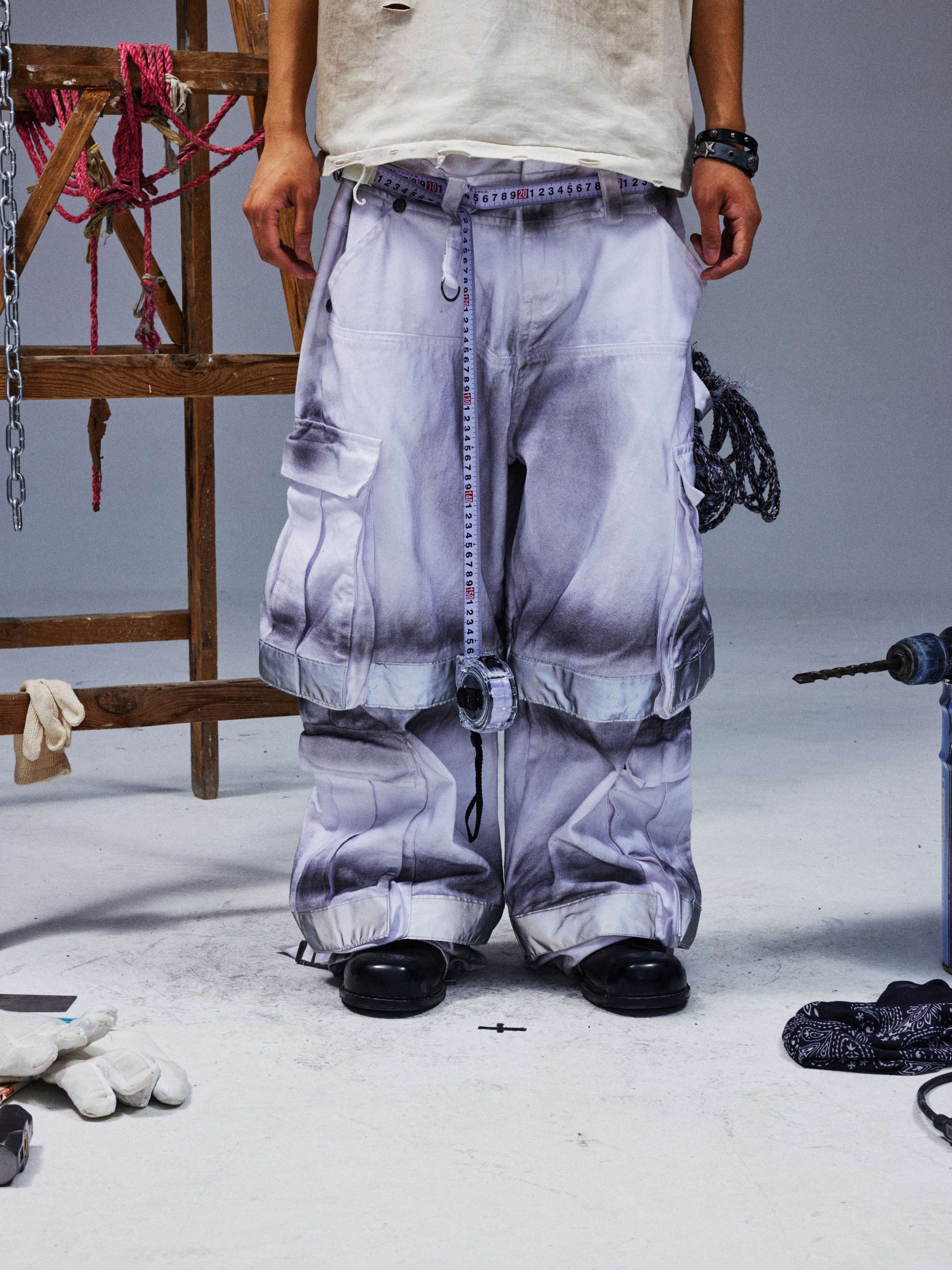DROP2 LABOURER CARGO PANTS - PSYLOS 1, DROP2 LABOURER CARGO PANTS, Jeans, TecNineGroup, PSYLOS 1