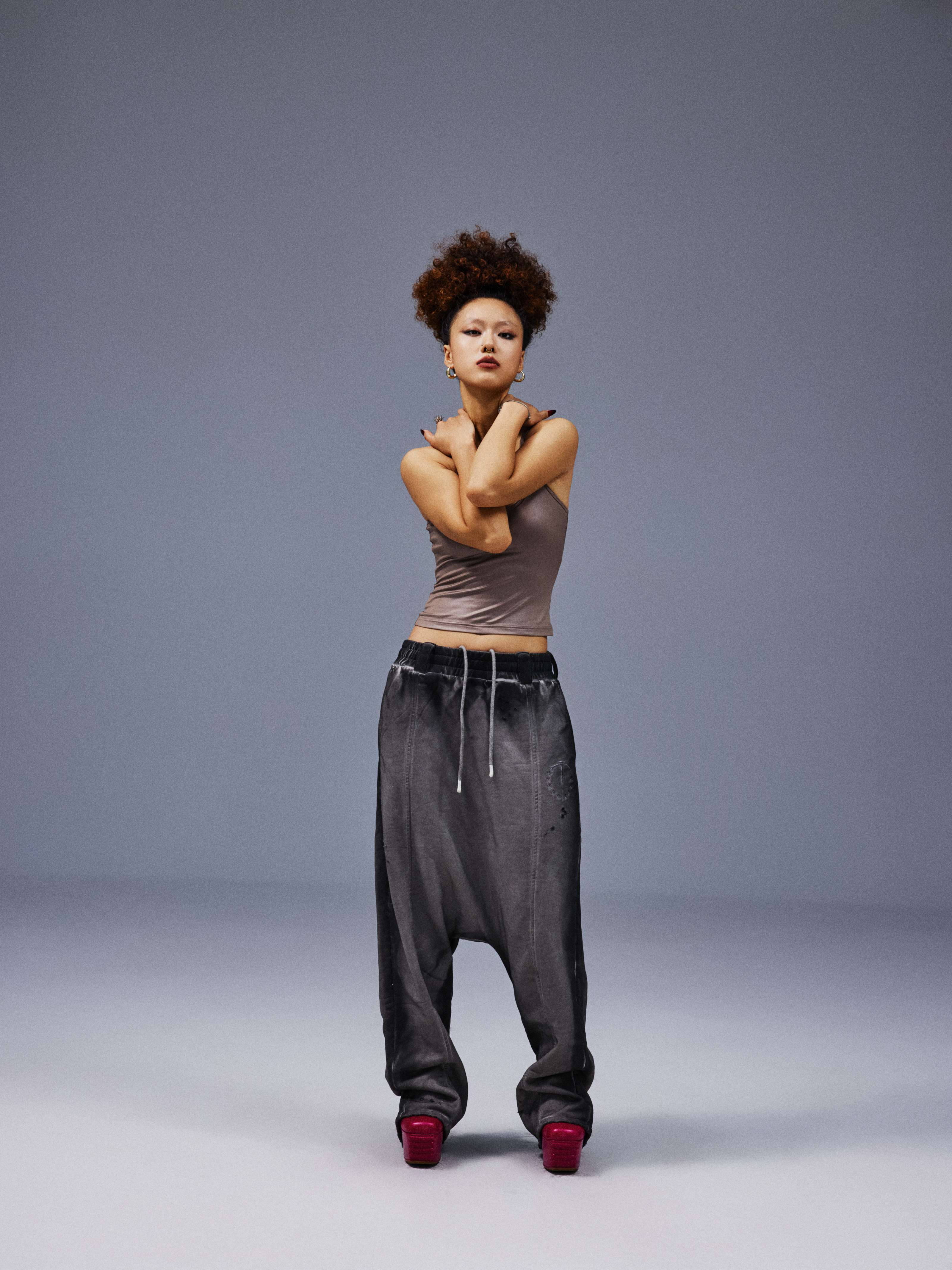 Set-Dye Drop-Crotch Sweatpants - PSYLOS 1, Set-Dye Drop-Crotch Sweatpants, Jeans, TecNineGroup, PSYLOS 1