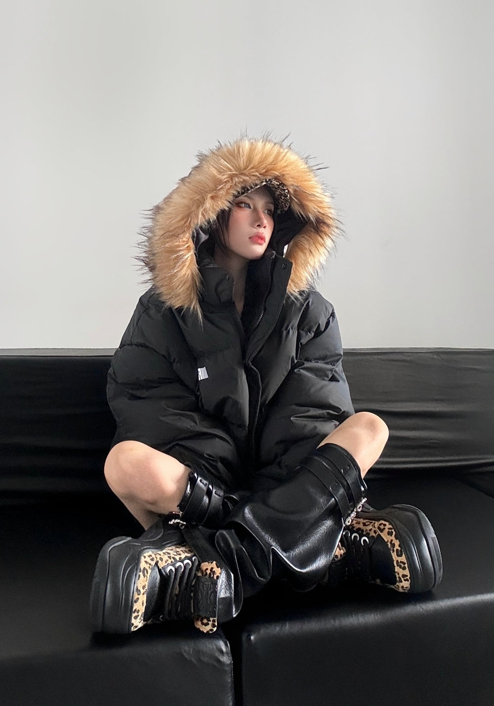 FYSPR丨Leopard Chunky Wave Sneakers - PSYLOS 1, FYSPR丨Leopard Chunky Wave Sneakers, Chunky Sneakers, FYSPR•JAPAN, PSYLOS 1