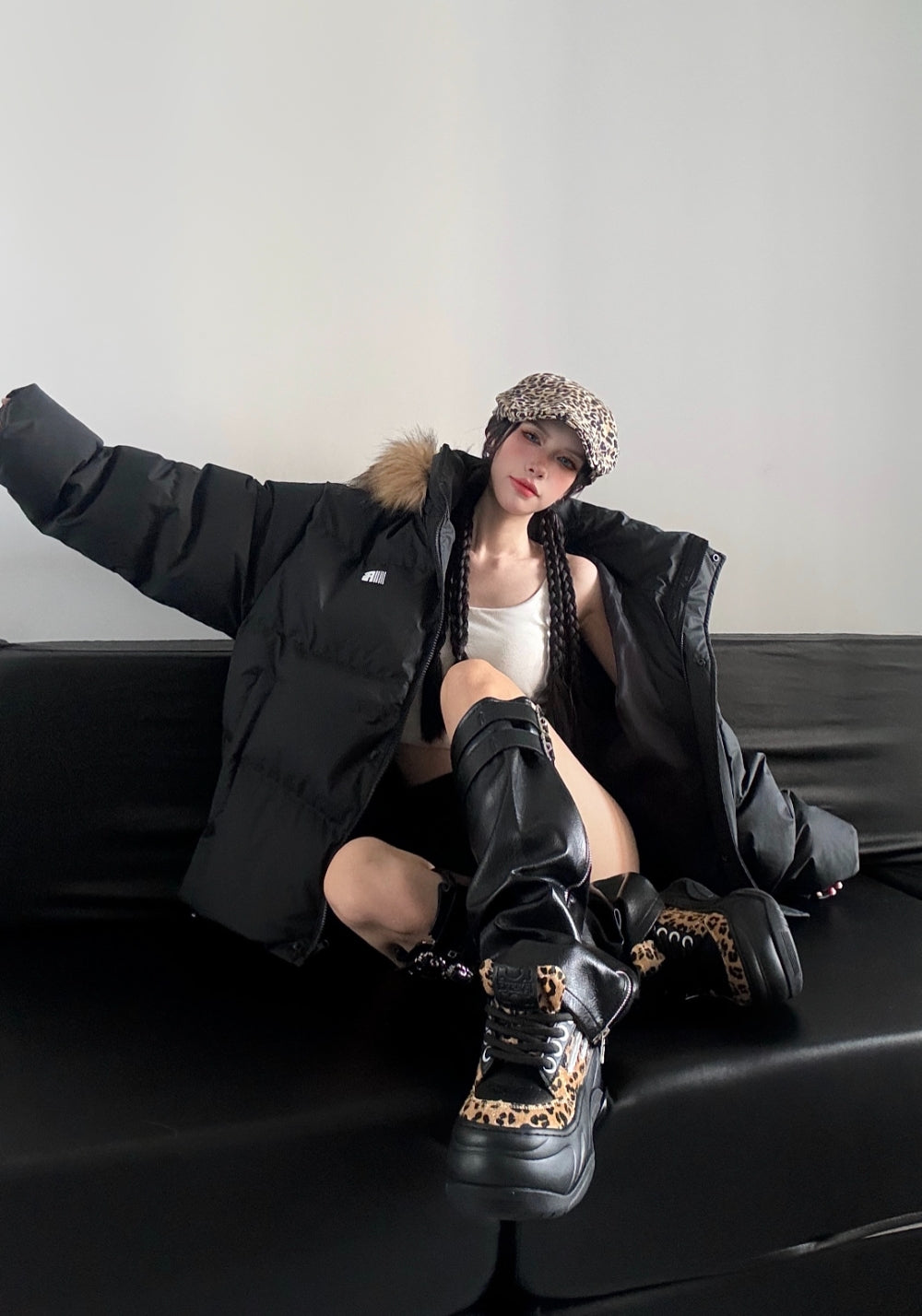 FYSPR丨Leopard Chunky Wave Sneakers - PSYLOS 1, FYSPR丨Leopard Chunky Wave Sneakers, Chunky Sneakers, FYSPR•JAPAN, PSYLOS 1