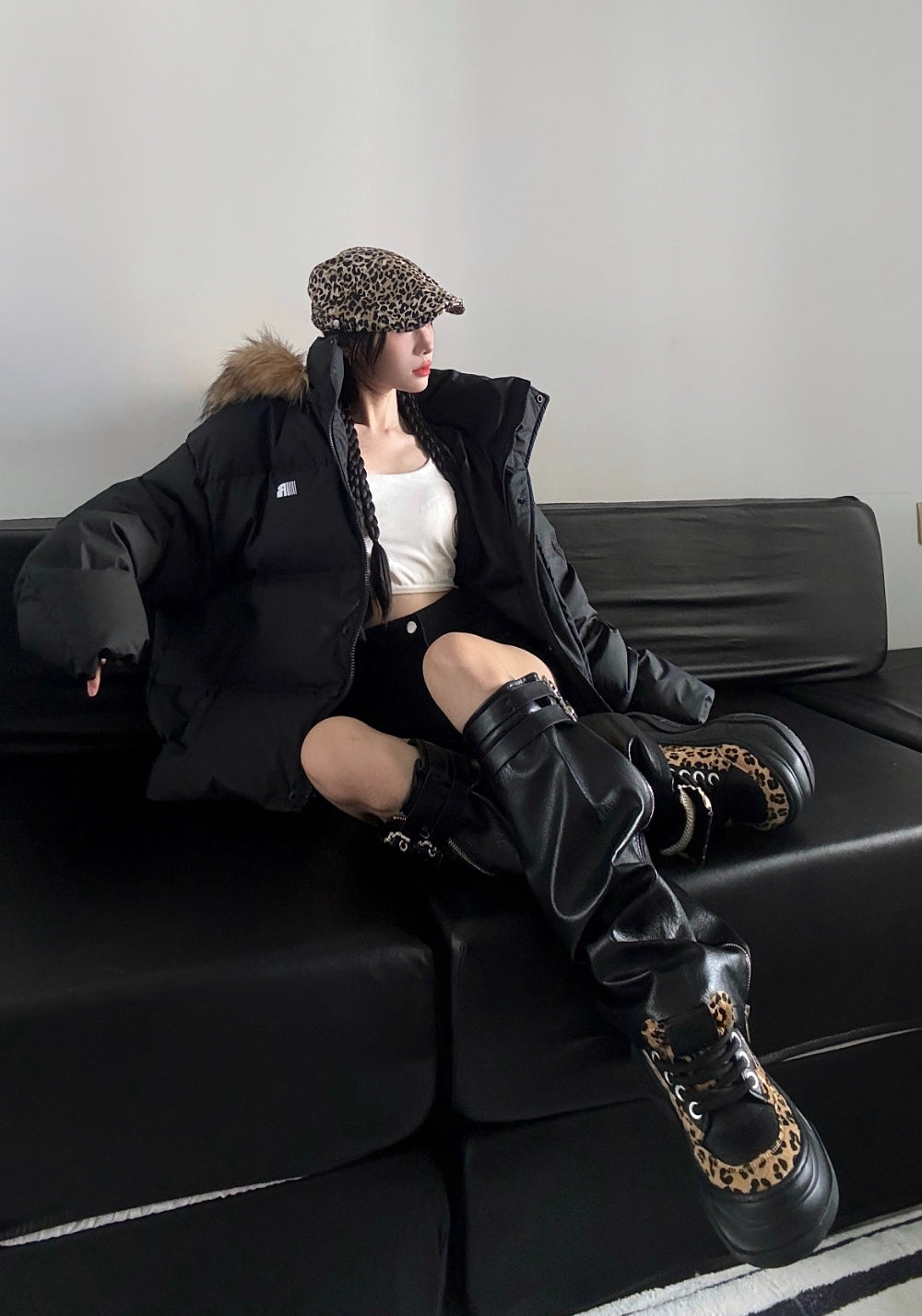 FYSPR丨Leopard Chunky Wave Sneakers - PSYLOS 1, FYSPR丨Leopard Chunky Wave Sneakers, Chunky Sneakers, FYSPR•JAPAN, PSYLOS 1