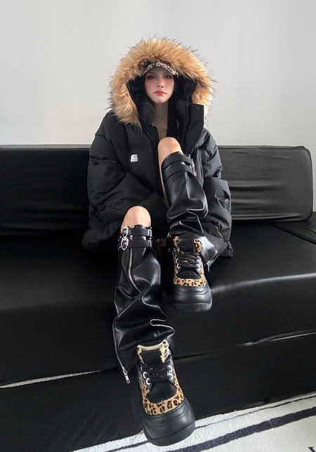 FYSPR丨Leopard Chunky Wave Sneakers - PSYLOS 1, FYSPR丨Leopard Chunky Wave Sneakers, Chunky Sneakers, FYSPR•JAPAN, PSYLOS 1