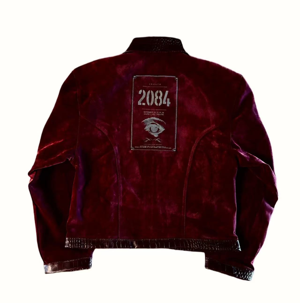 ALLIGATOR VELVET DENIM JKT - PSYLOS 1, ALLIGATOR VELVET DENIM JKT, Jacket, ANONYM, PSYLOS 1