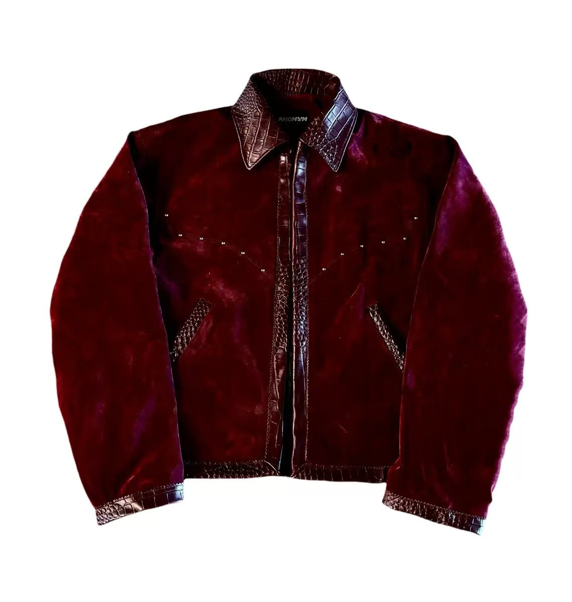 ALLIGATOR VELVET DENIM JKT