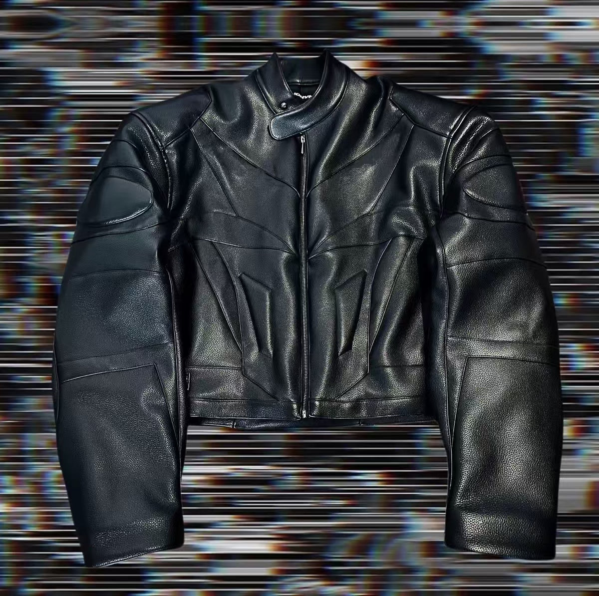 BIKER LEATHER JKT