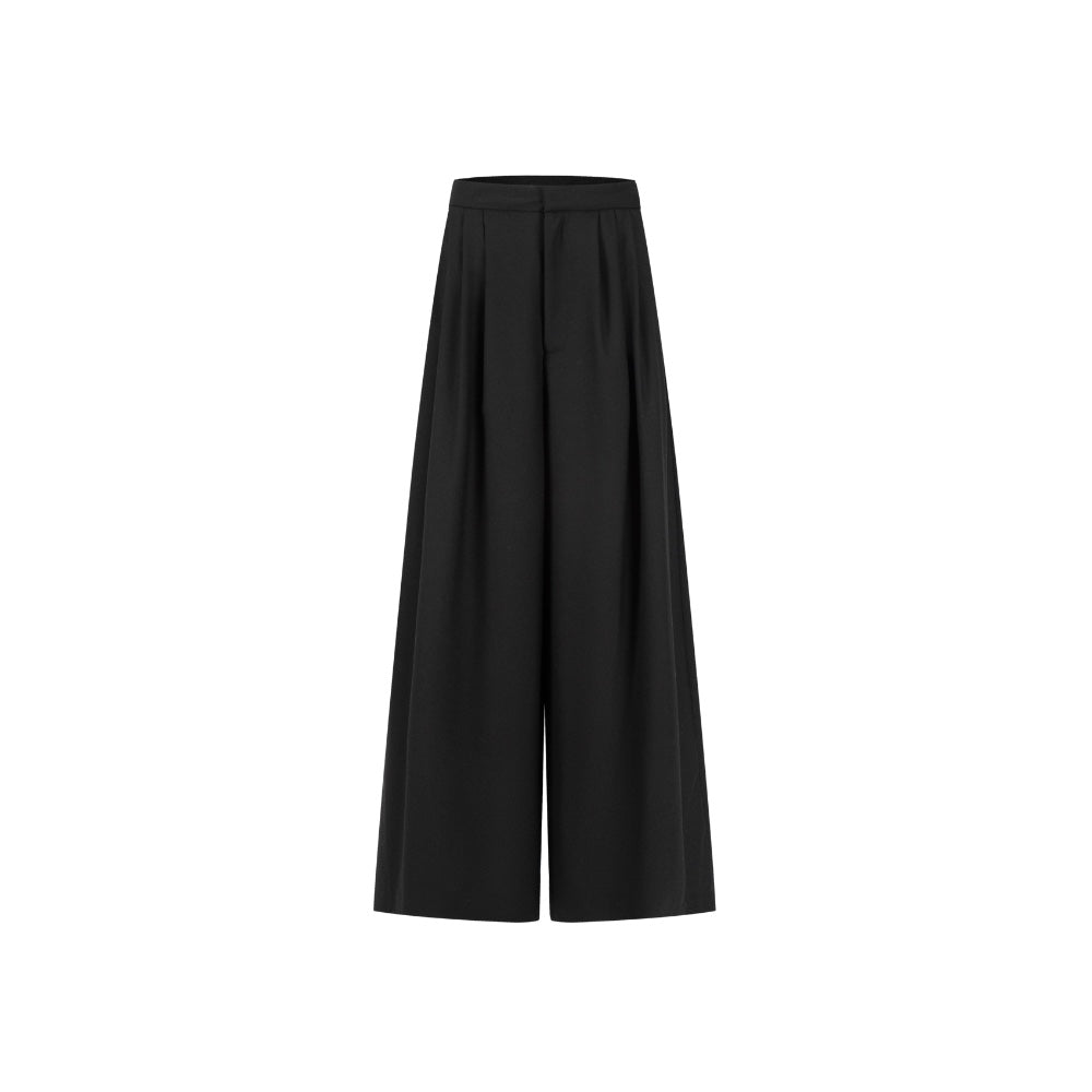 100% Cashmere Pants And Skirts Couture Collection - Black