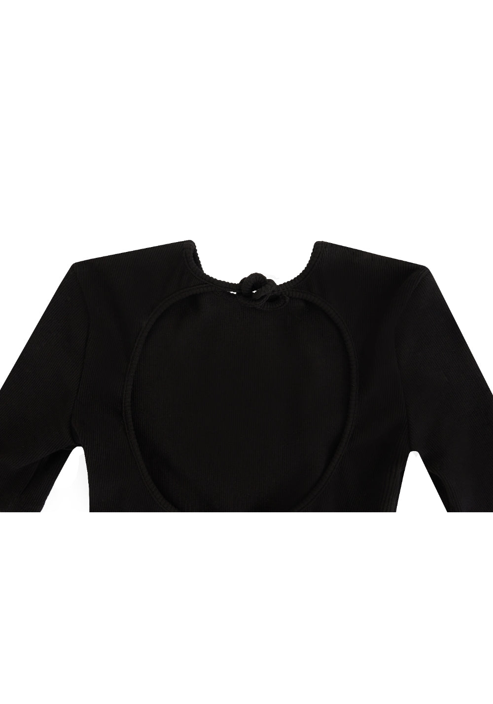 NyDkyel丨Backless Ribbed Tie-Up Tee - PSYLOS 1, NyDkyel丨Backless Ribbed Tie-Up Tee, T-Shirt, NyDkyel, PSYLOS 1