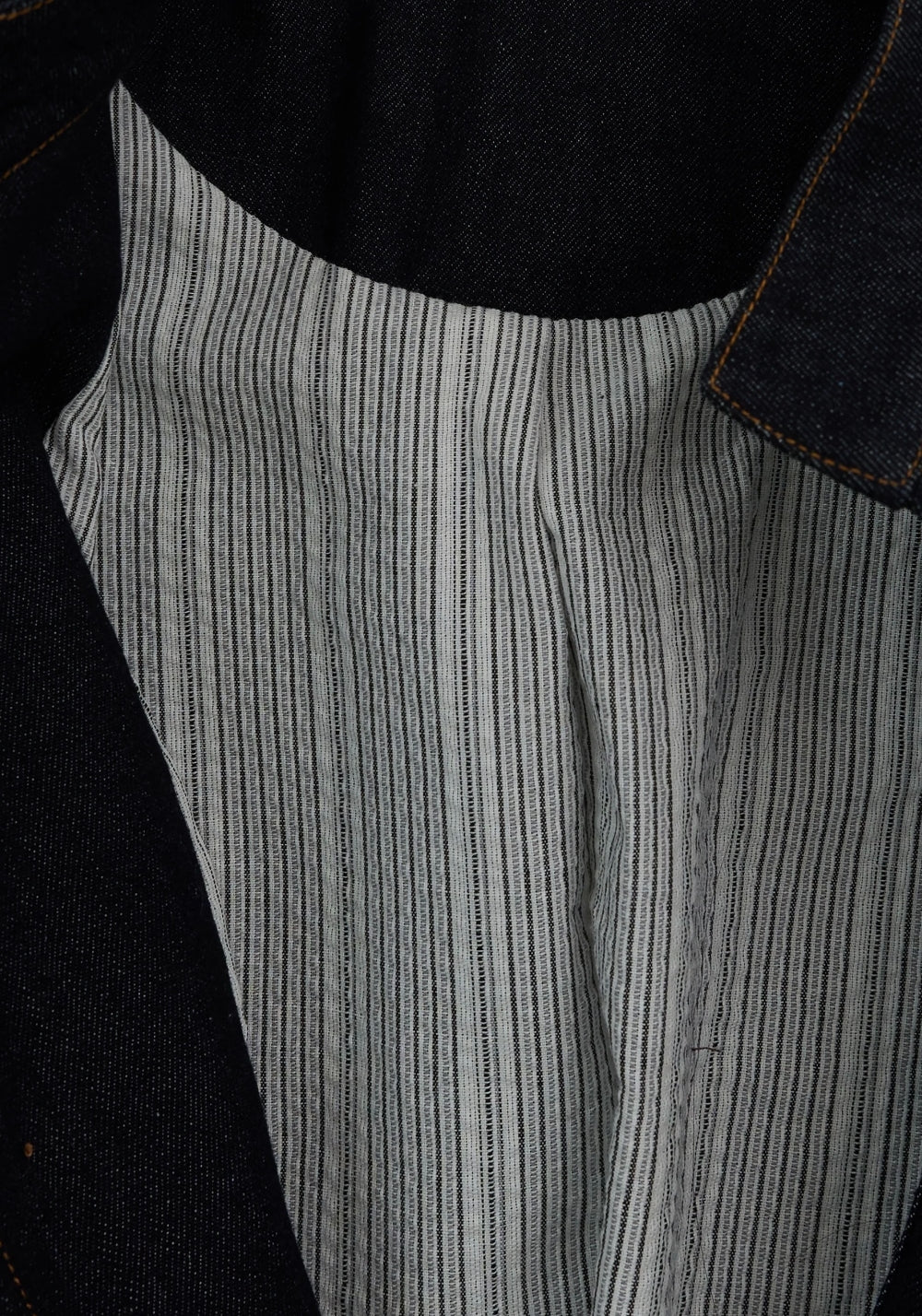 NyDkyel丨Denim Jacket - Raw Selvedge with Darting Details - PSYLOS 1, NyDkyel丨Denim Jacket - Raw Selvedge with Darting Details, Jacket, NyDkyel, PSYLOS 1