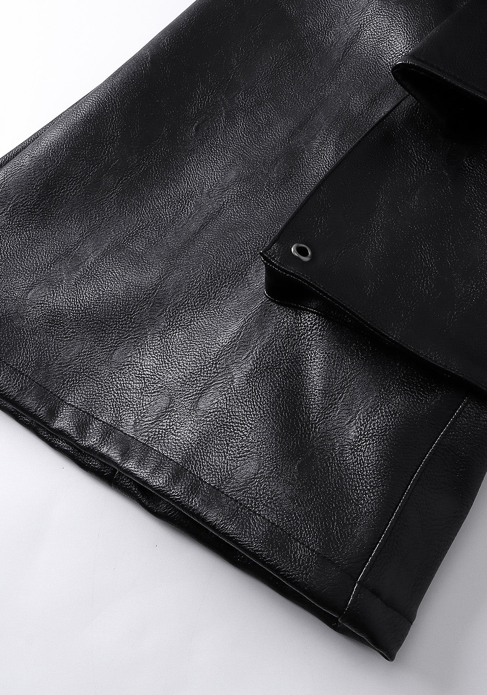 REBEL WAVE丨Structured Multi-Pocket Leather Cargos - PSYLOS 1, REBEL WAVE丨Structured Multi-Pocket Leather Cargos, Pants, REBEL WAVE•JAPAN, PSYLOS 1