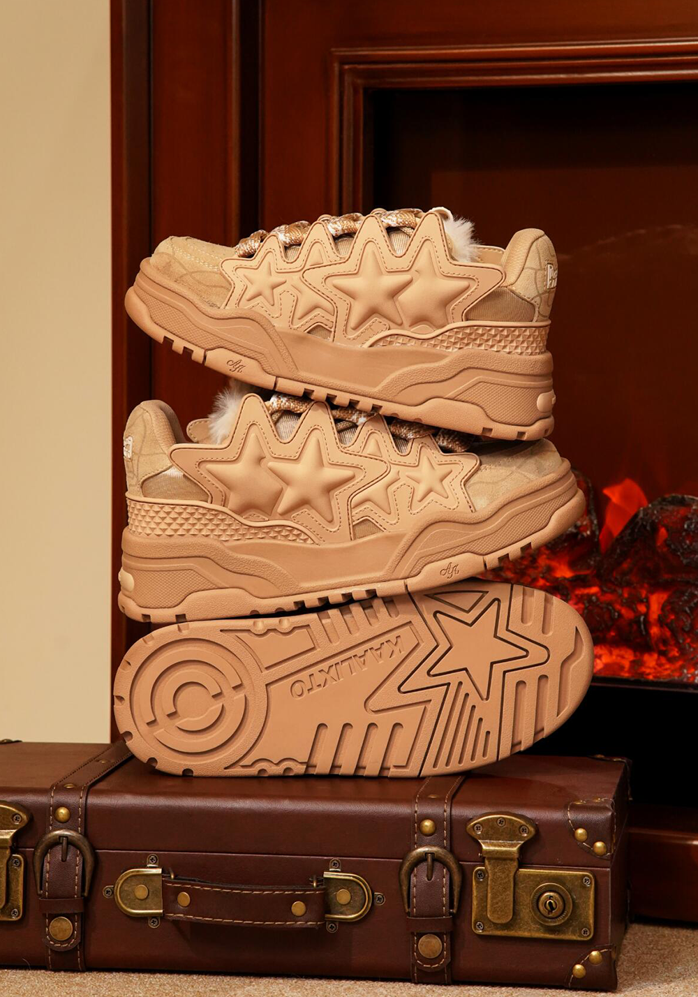 KAALIXTO丨Beijing Exclusive Star Chunky Sneakers - PSYLOS 1, KAALIXTO丨Beijing Exclusive Star Chunky Sneakers, Skate Shoes, KAALIXTO•JAPAN, PSYLOS 1