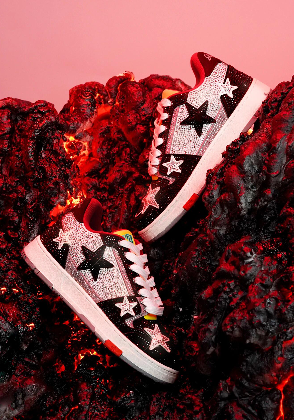 KAALIXTO丨Star Sparkle – Lao Bai Collab (Silver) - PSYLOS 1, KAALIXTO丨Star Sparkle – Lao Bai Collab (Silver), Skate Shoes, KAALIXTO•JAPAN, PSYLOS 1