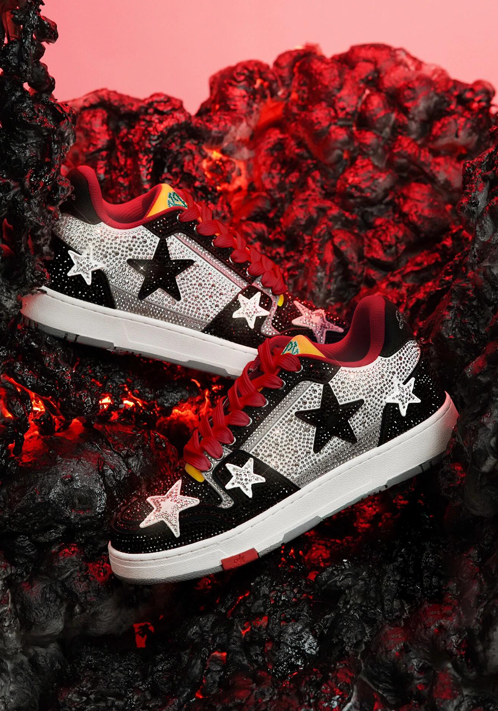 KAALIXTO丨Star Sparkle – Lao Bai Collab (Silver) - PSYLOS 1, KAALIXTO丨Star Sparkle – Lao Bai Collab (Silver), Skate Shoes, KAALIXTO•JAPAN, PSYLOS 1