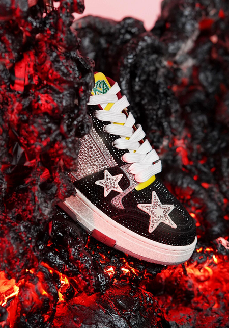 KAALIXTO丨Star Sparkle – Lao Bai Collab (Silver) - PSYLOS 1, KAALIXTO丨Star Sparkle – Lao Bai Collab (Silver), Skate Shoes, KAALIXTO•JAPAN, PSYLOS 1